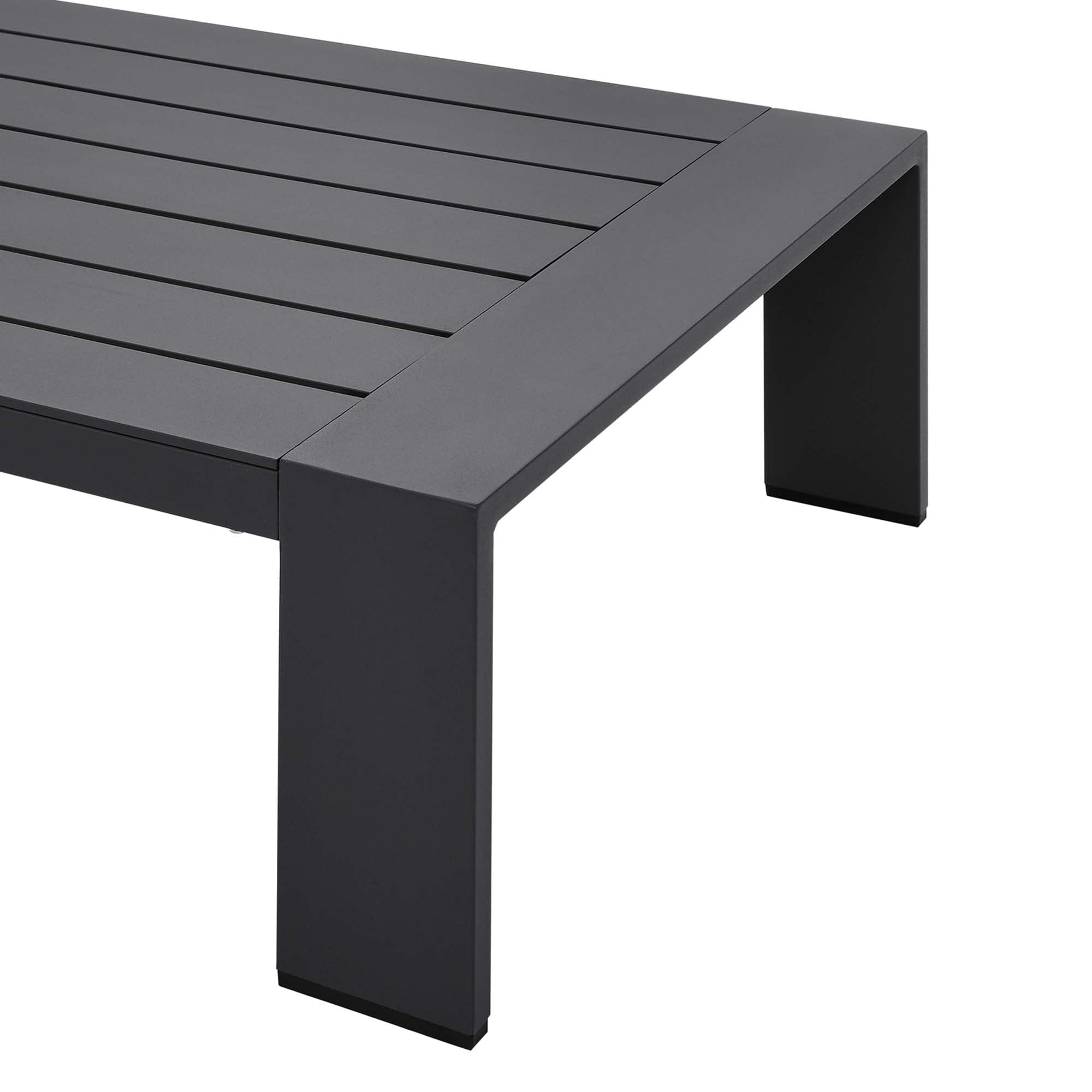 Modway Tahoe 3-Piece Outdoor Patio Powder-Coated Aluminum Set