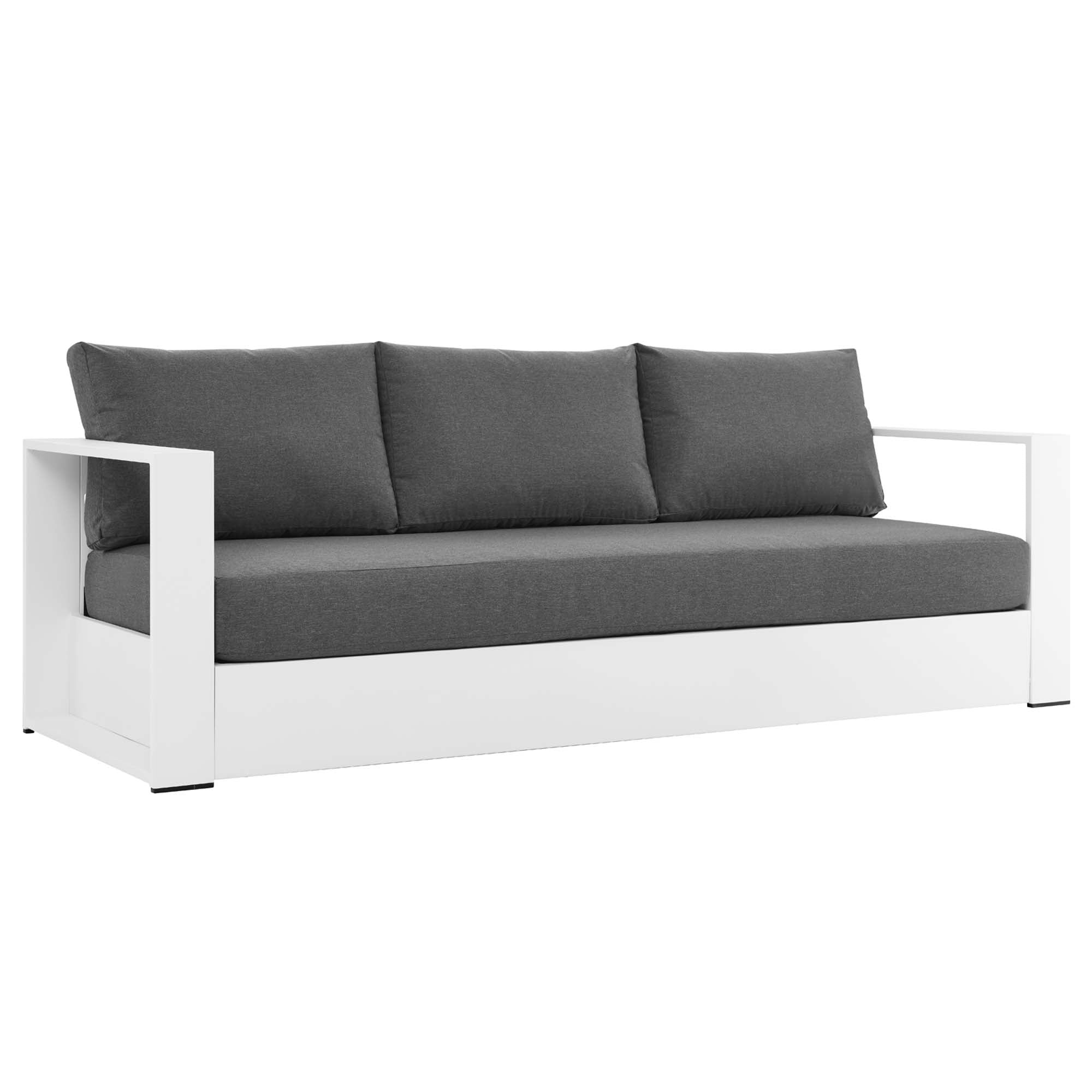 Modway Tahoe 3-Piece Outdoor Patio Powder-Coated Aluminum Set