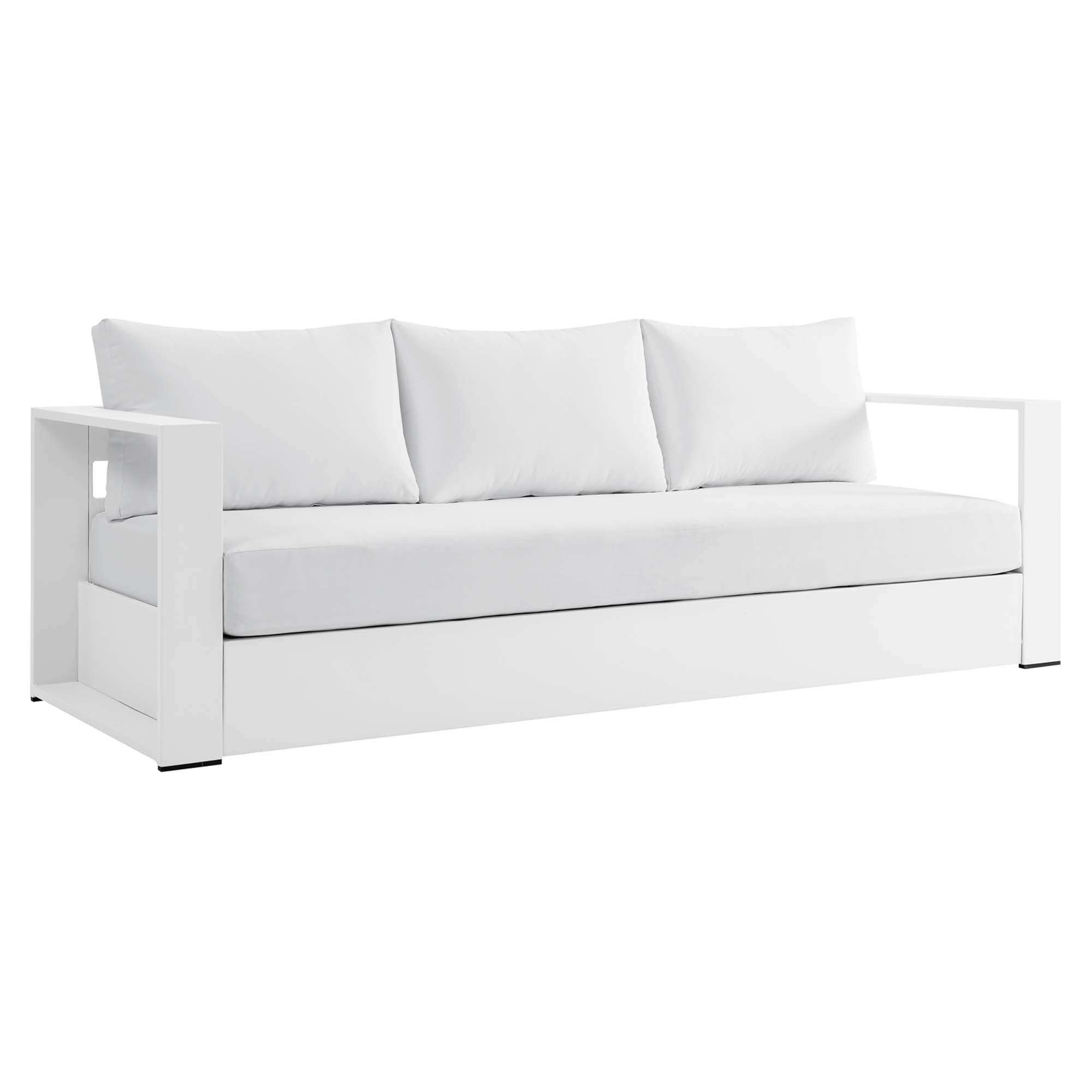 Modway Tahoe 3-Piece Outdoor Patio Powder-Coated Aluminum Set