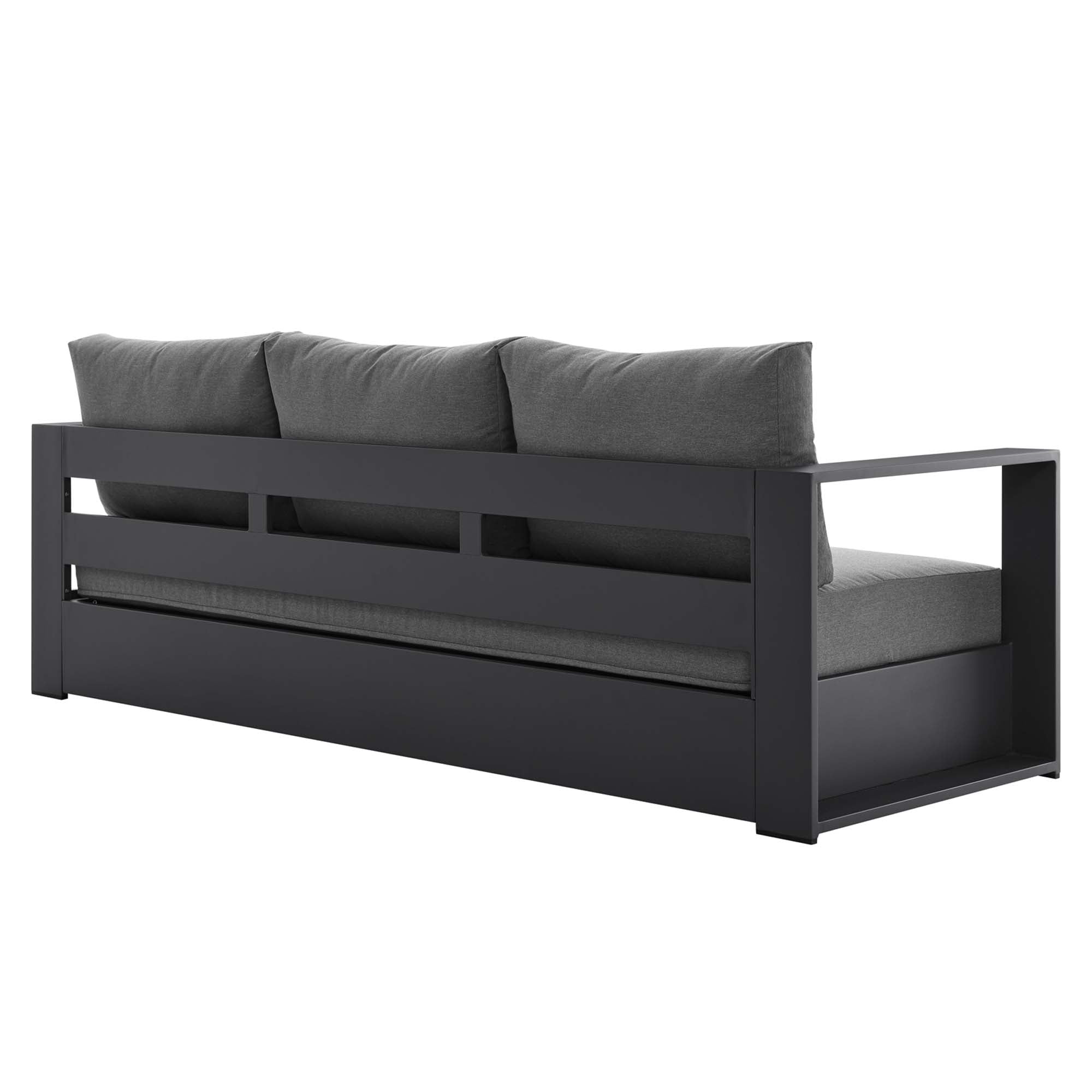 Modway Tahoe 4-Piece Outdoor Patio Powder-Coated Aluminum Set