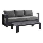 Modway Tahoe 2-Piece Outdoor Patio Powder-Coated Aluminum Set