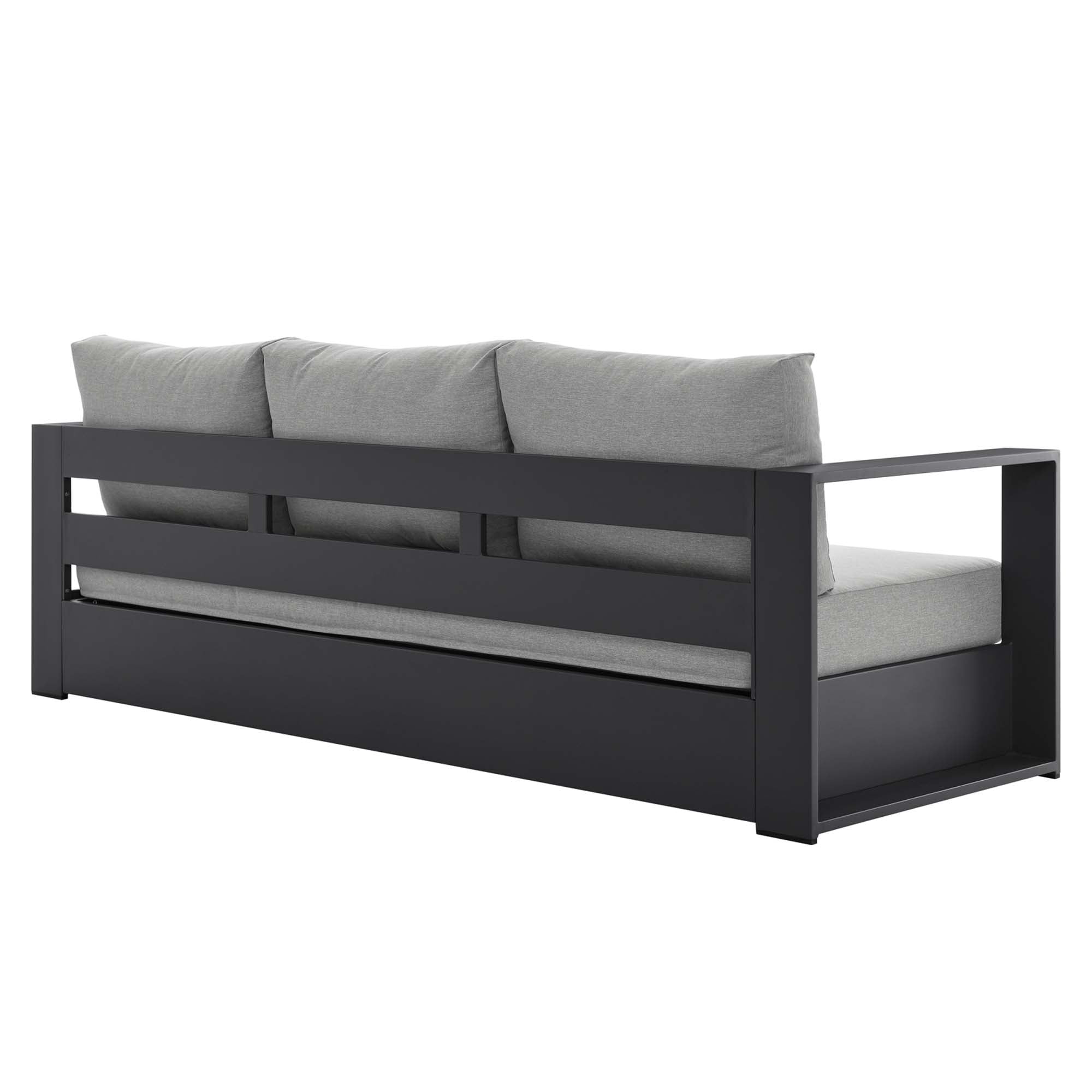 Modway Tahoe 2-Piece Outdoor Patio Powder-Coated Aluminum Set