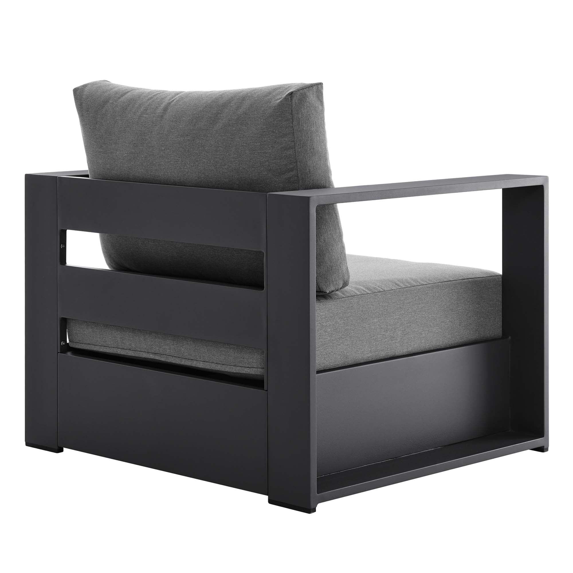 Modway Tahoe 2-Piece Outdoor Patio Powder-Coated Aluminum Armchair Set