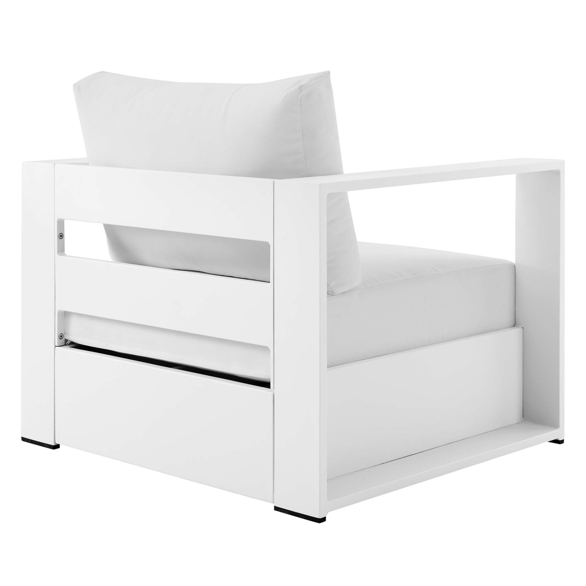Modway Tahoe 2-Piece Outdoor Patio Powder-Coated Aluminum Armchair Set