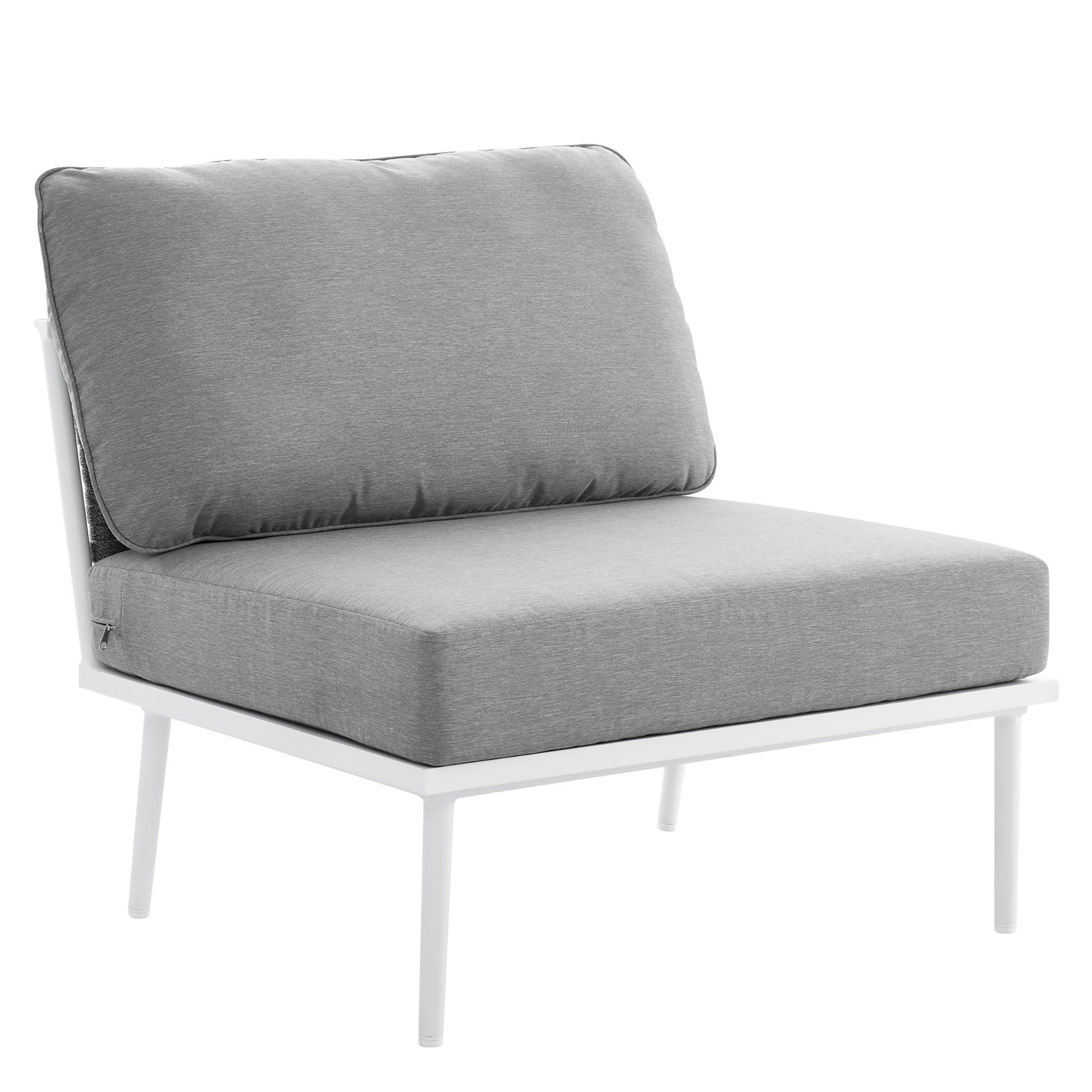 Modway Stance Outdoor Patio Aluminum Large Sectional Sofa