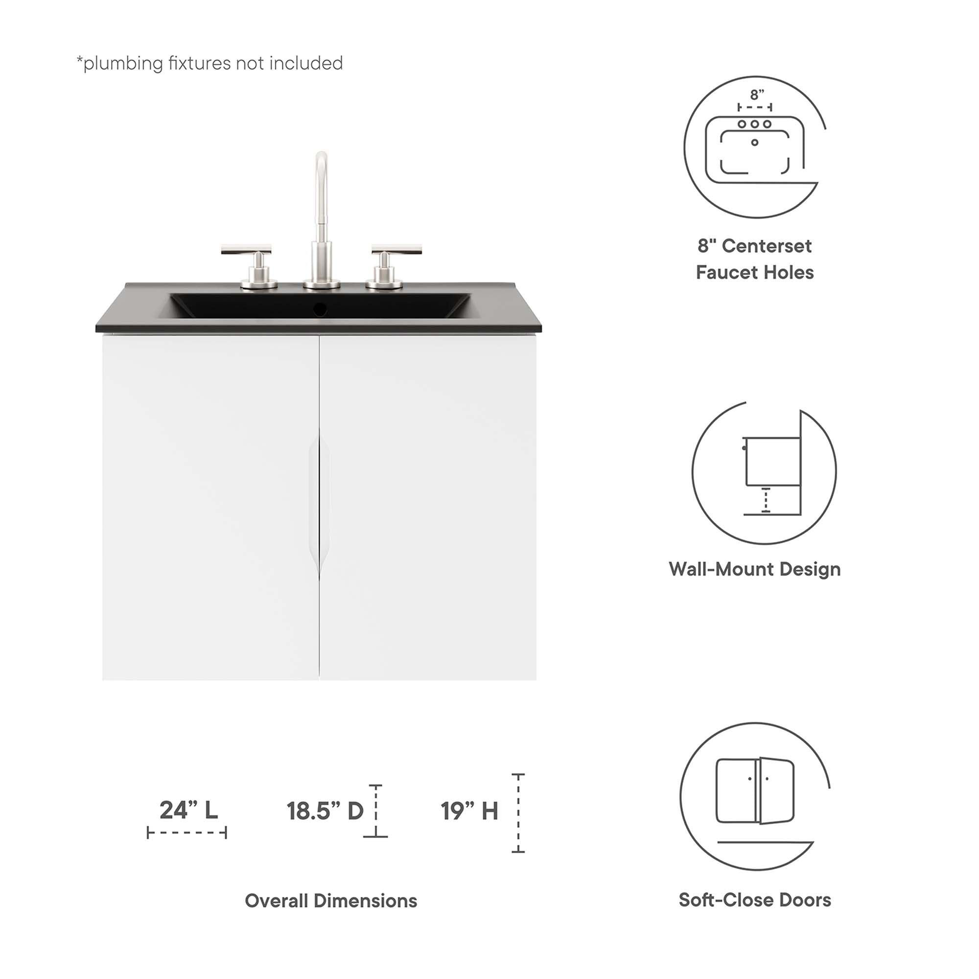 Modway Vitality 24" Bathroom Vanity