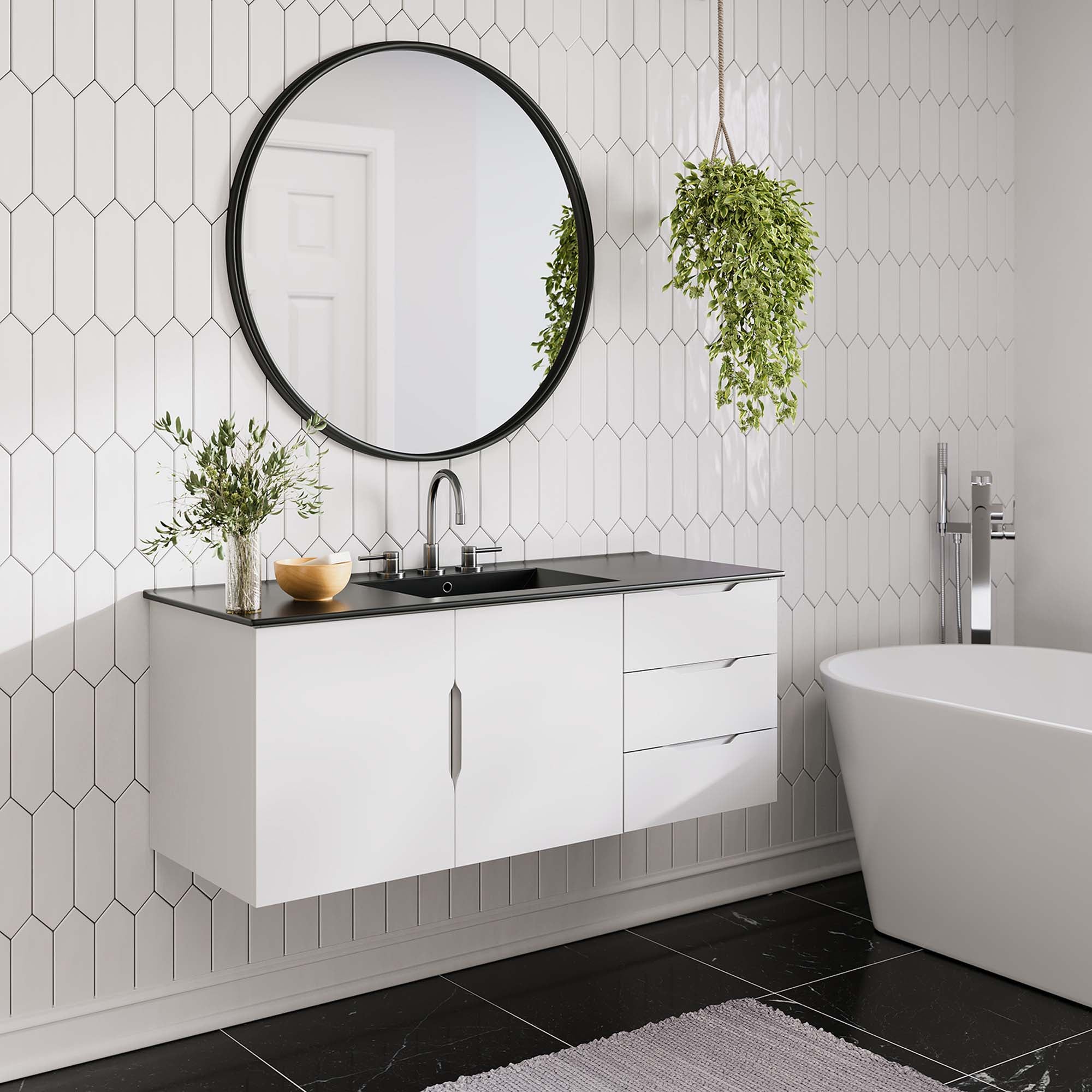 Modway Vitality 48" Single Sink Bathroom Vanity