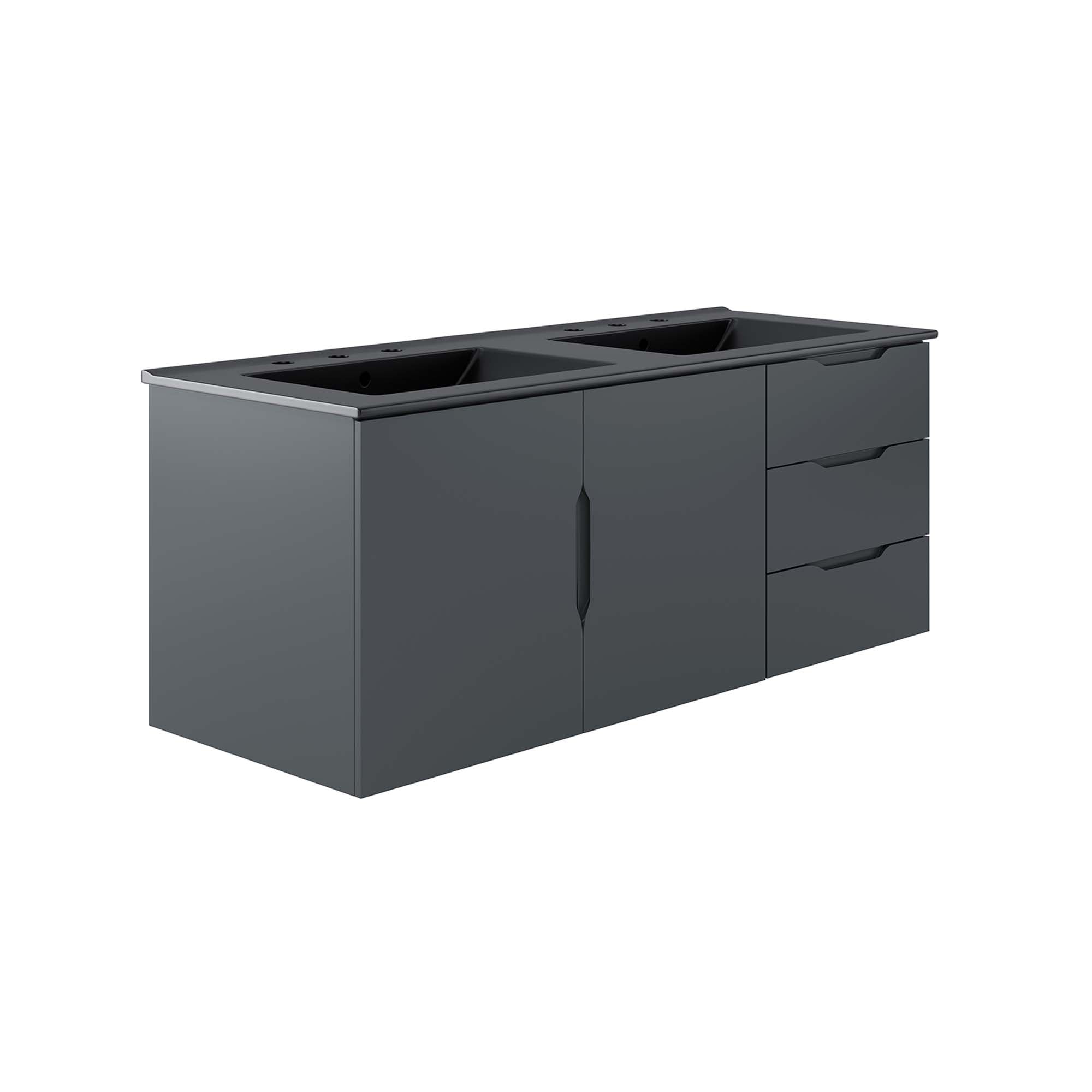 Modway Vitality 48" Double Sink Bathroom Vanity