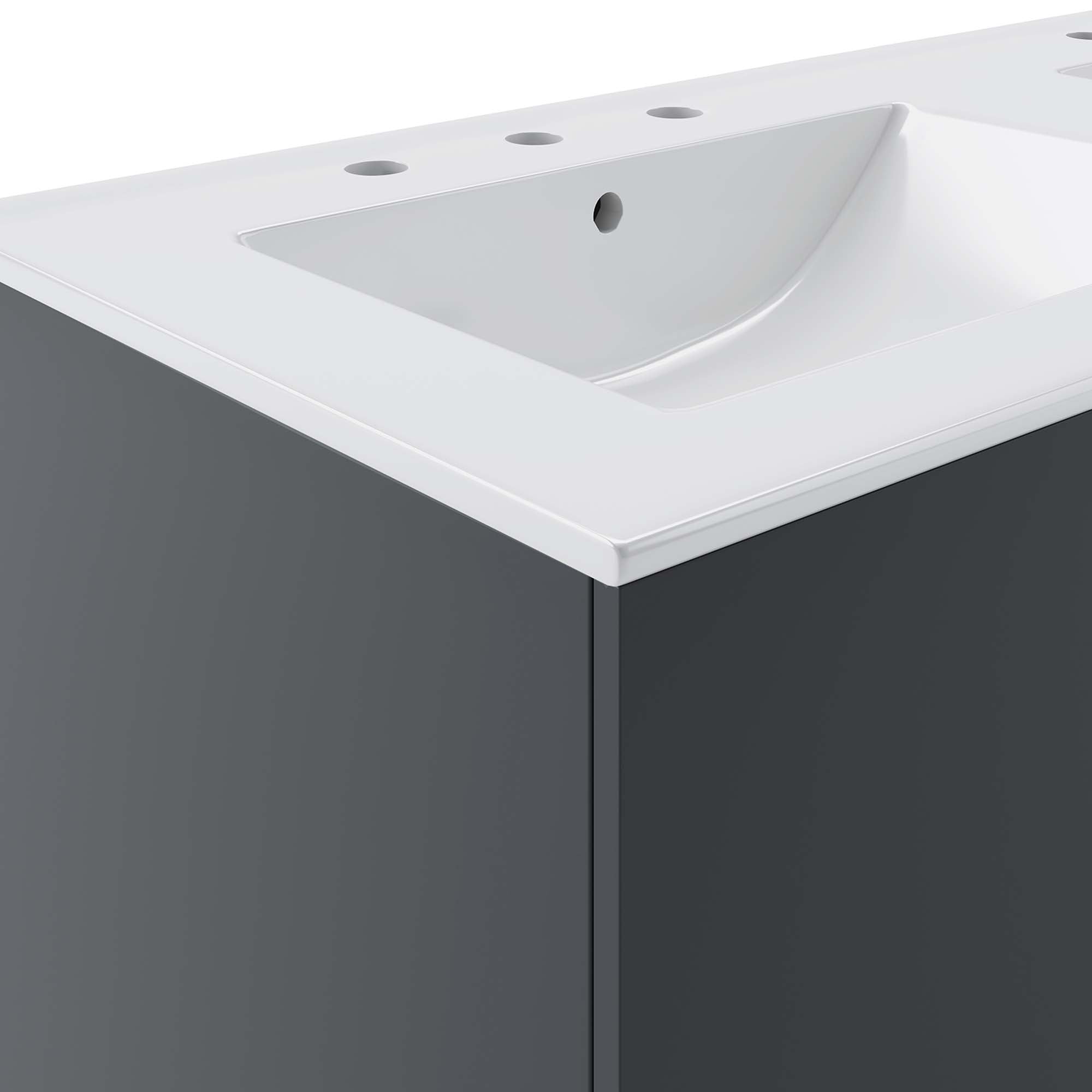Modway Vitality 48" Double Sink Bathroom Vanity