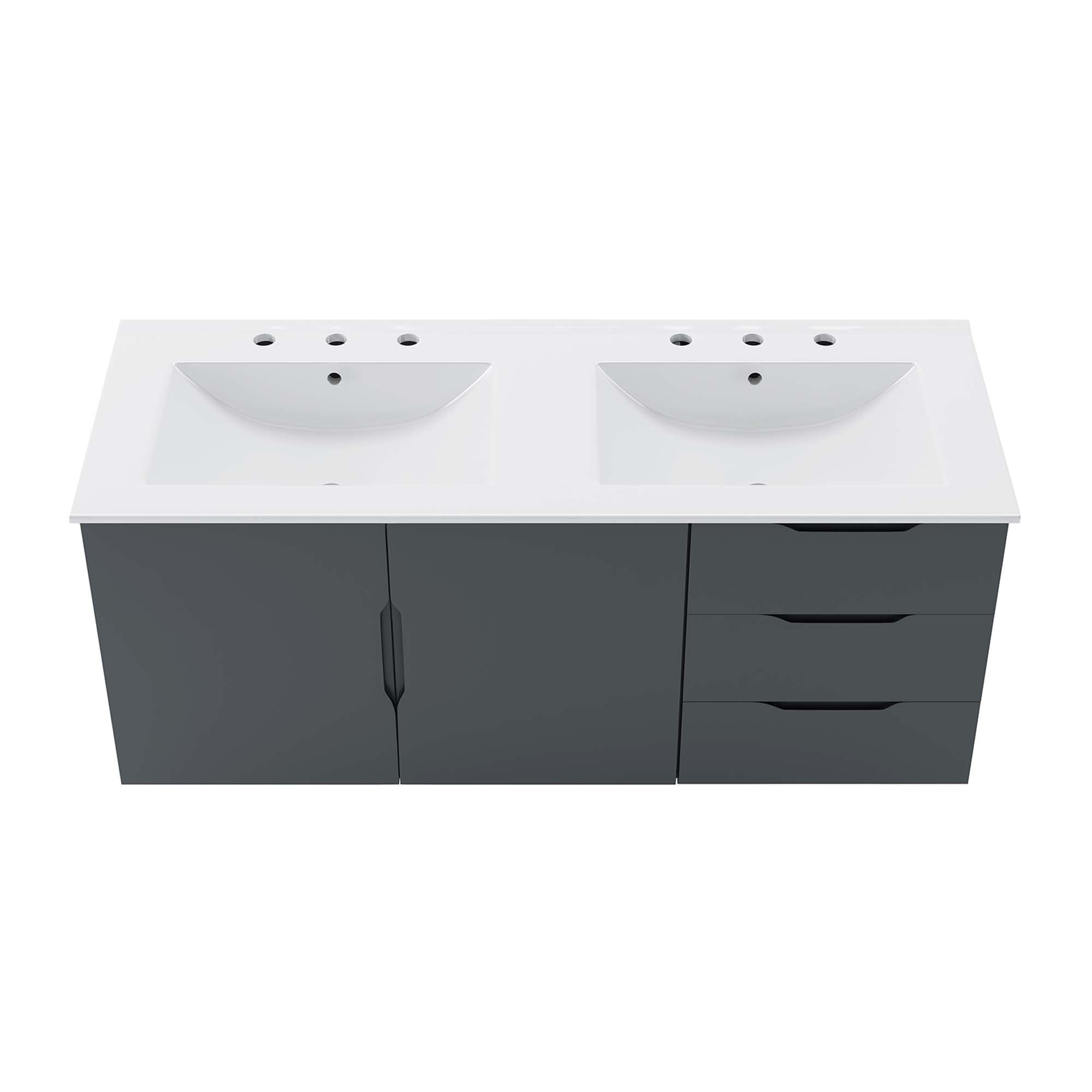 Modway Vitality 48" Double Sink Bathroom Vanity