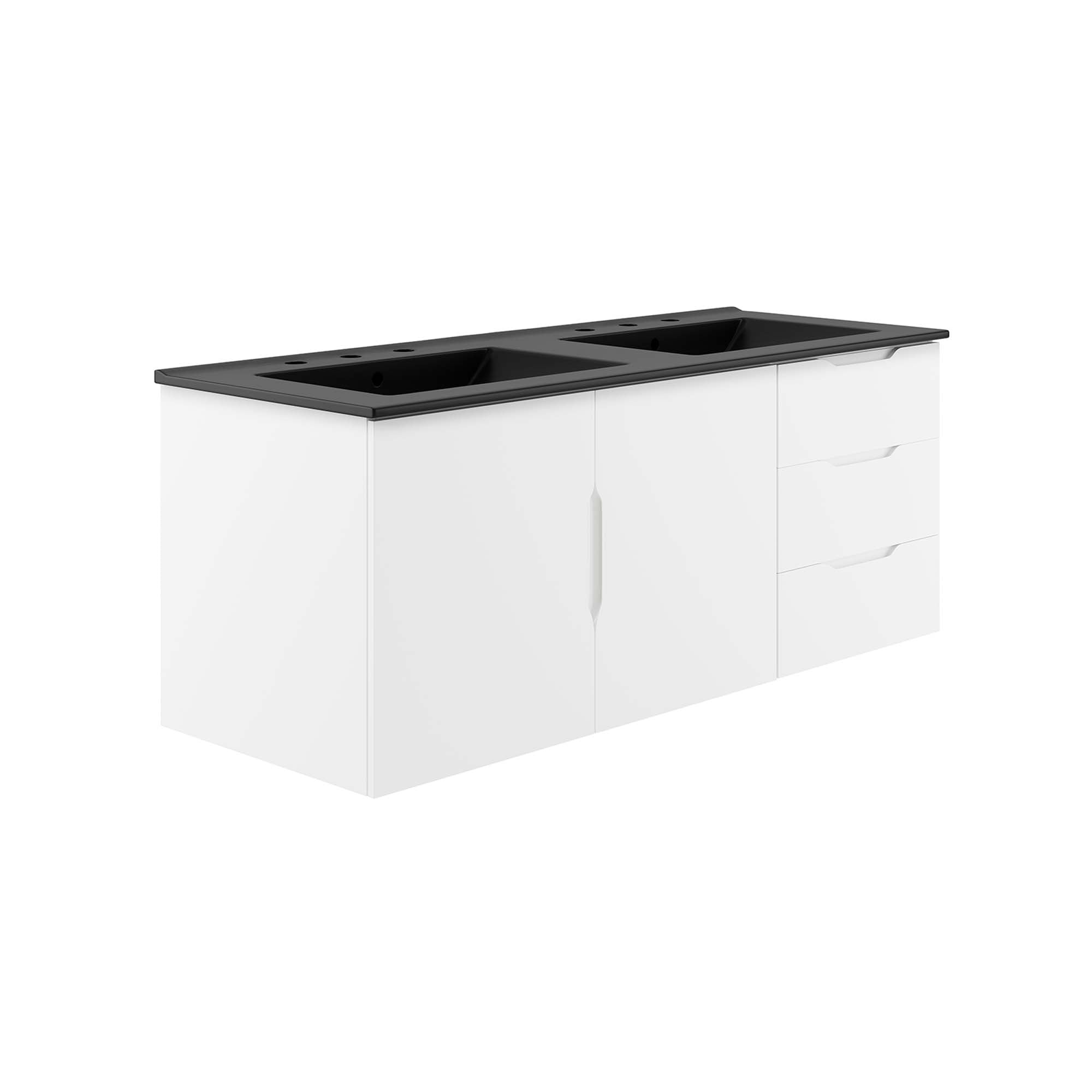 Modway Vitality 48" Double Sink Bathroom Vanity