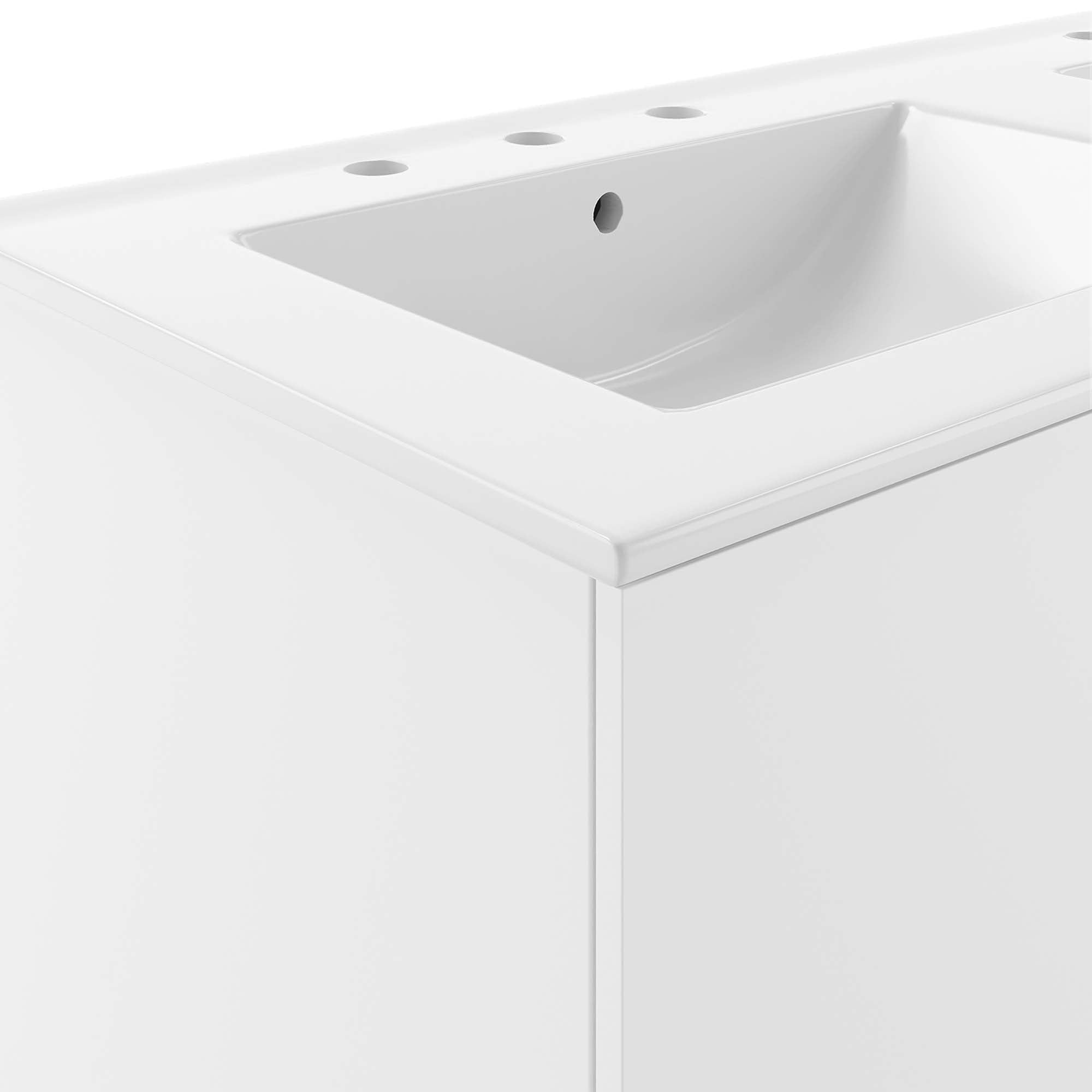 Modway Vitality 48" Double Sink Bathroom Vanity