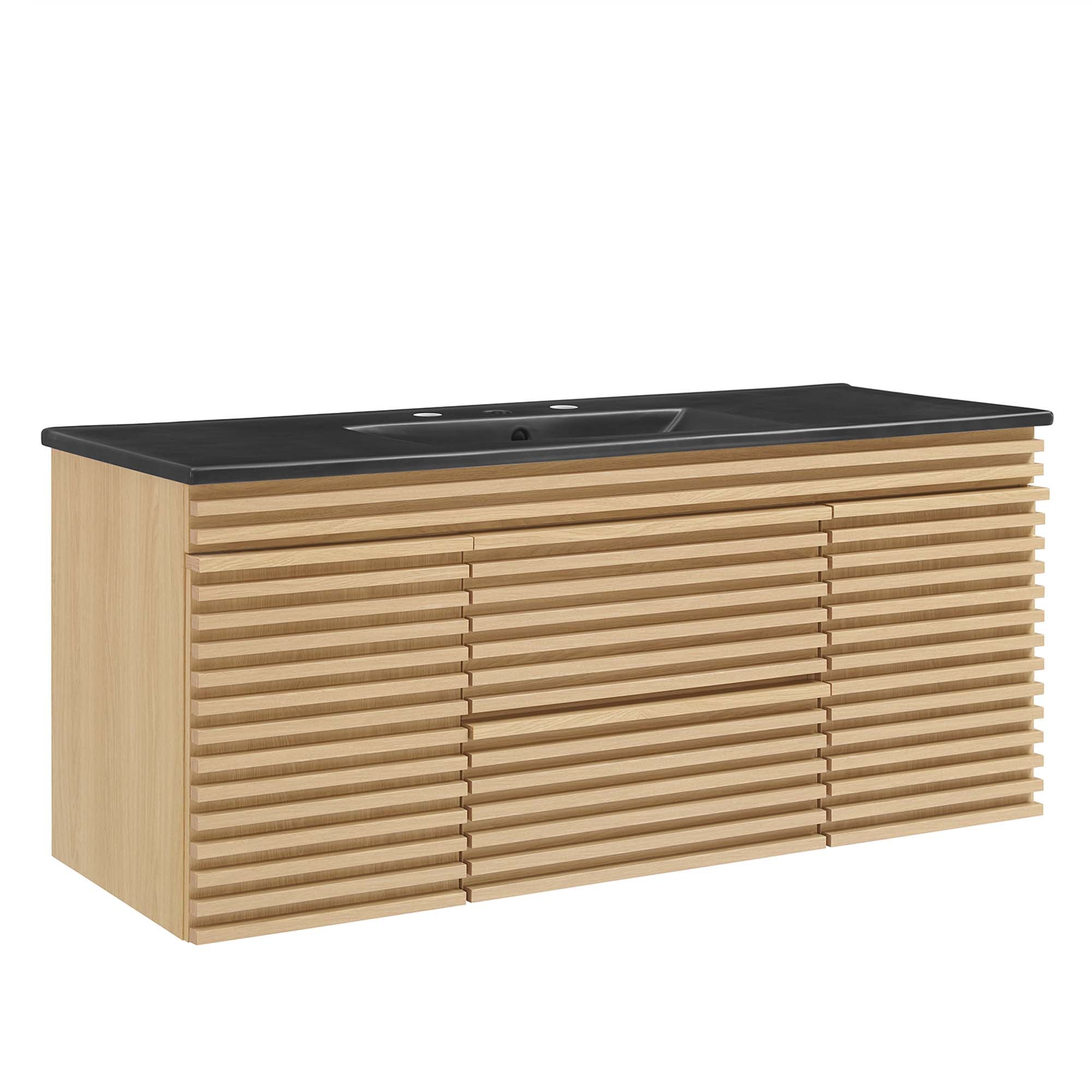 Modway Render 48" Wall-Mount Bathroom Vanity