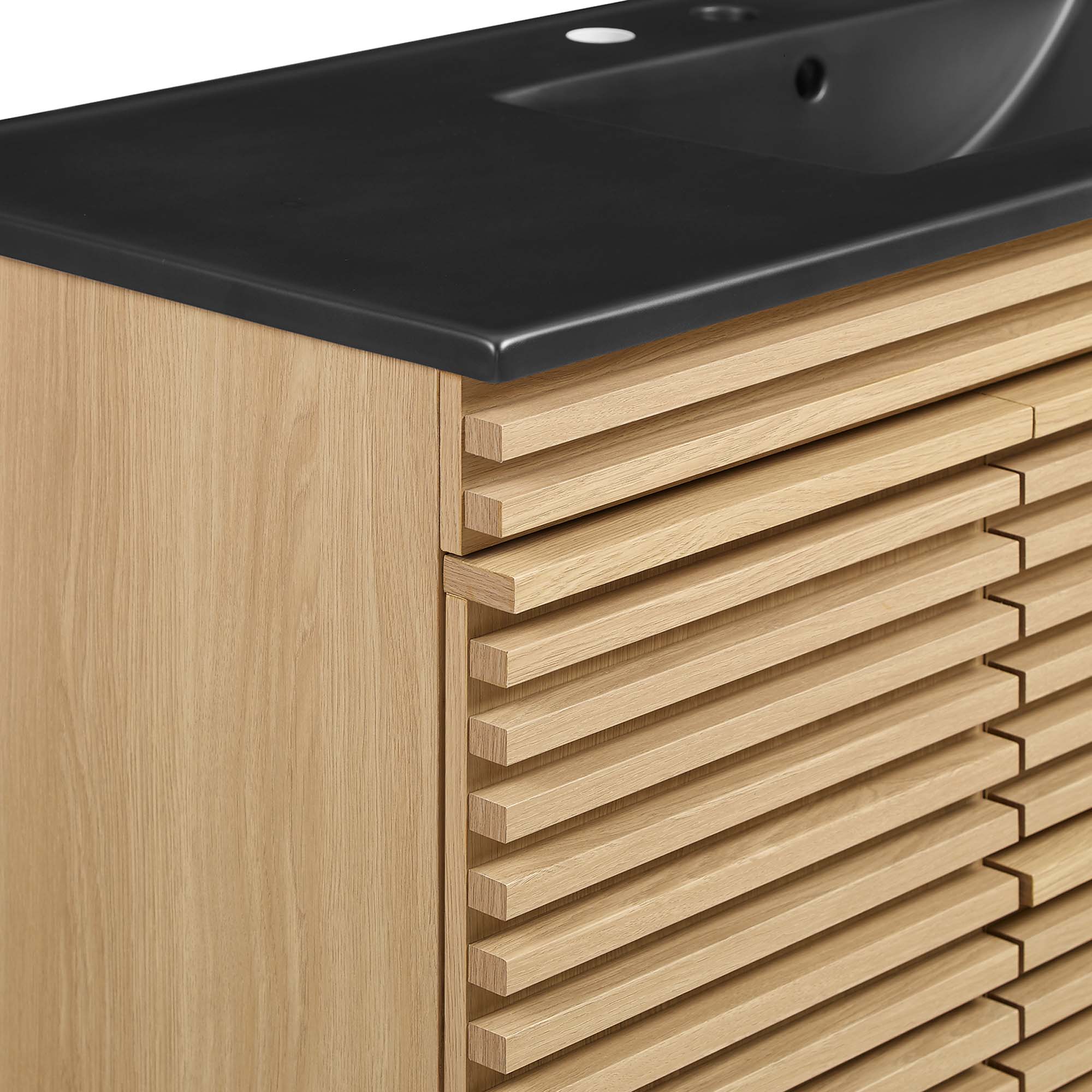 Modway Render 48" Wall-Mount Bathroom Vanity