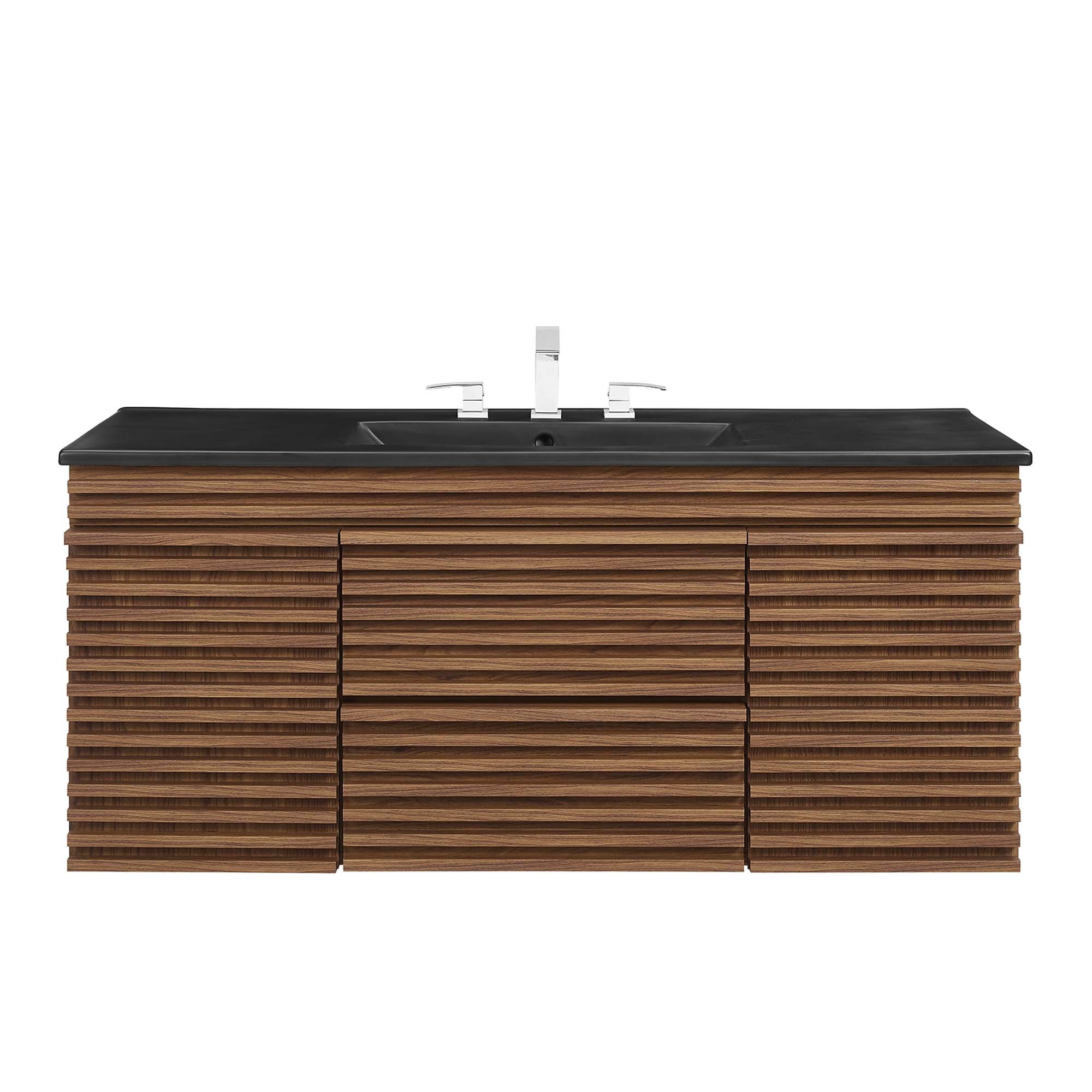 Modway Render 48" Wall-Mount Bathroom Vanity