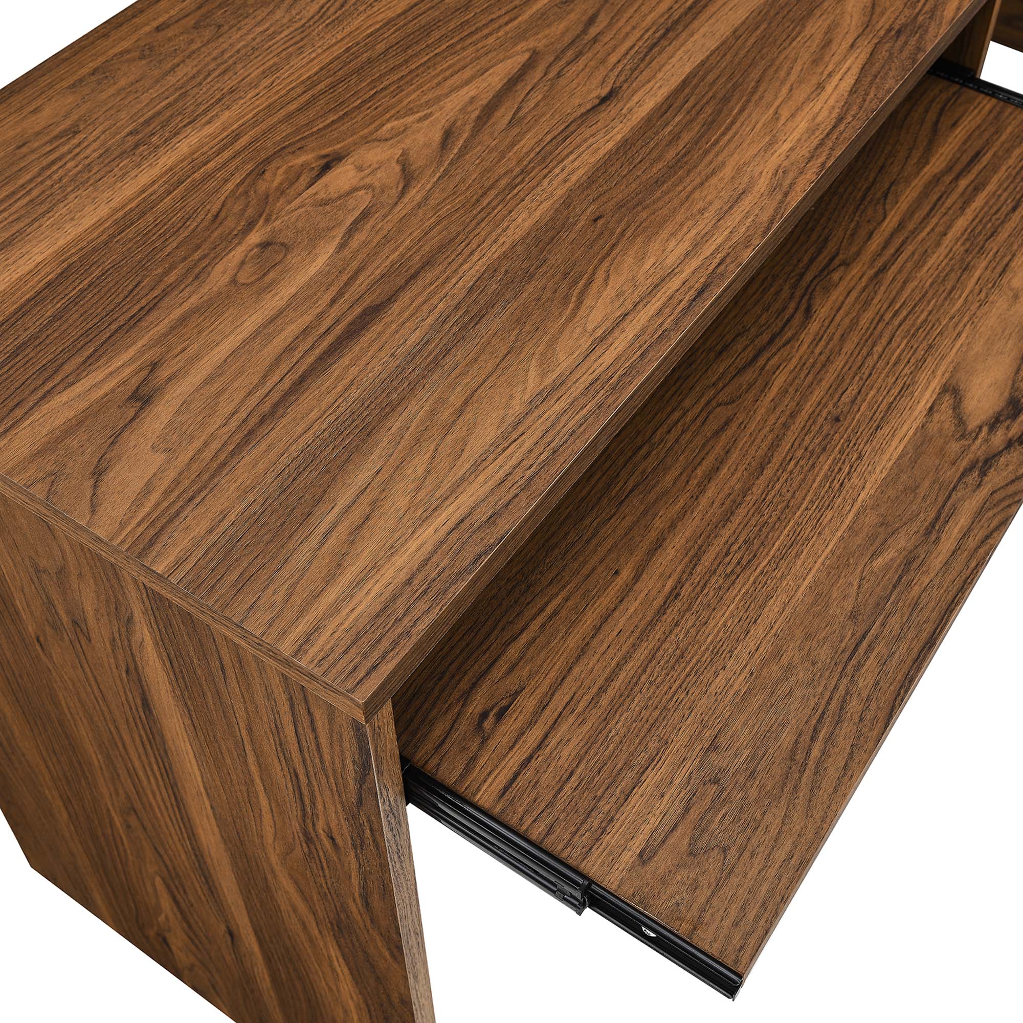 Modway Render Wood Desk and File Cabinet Set