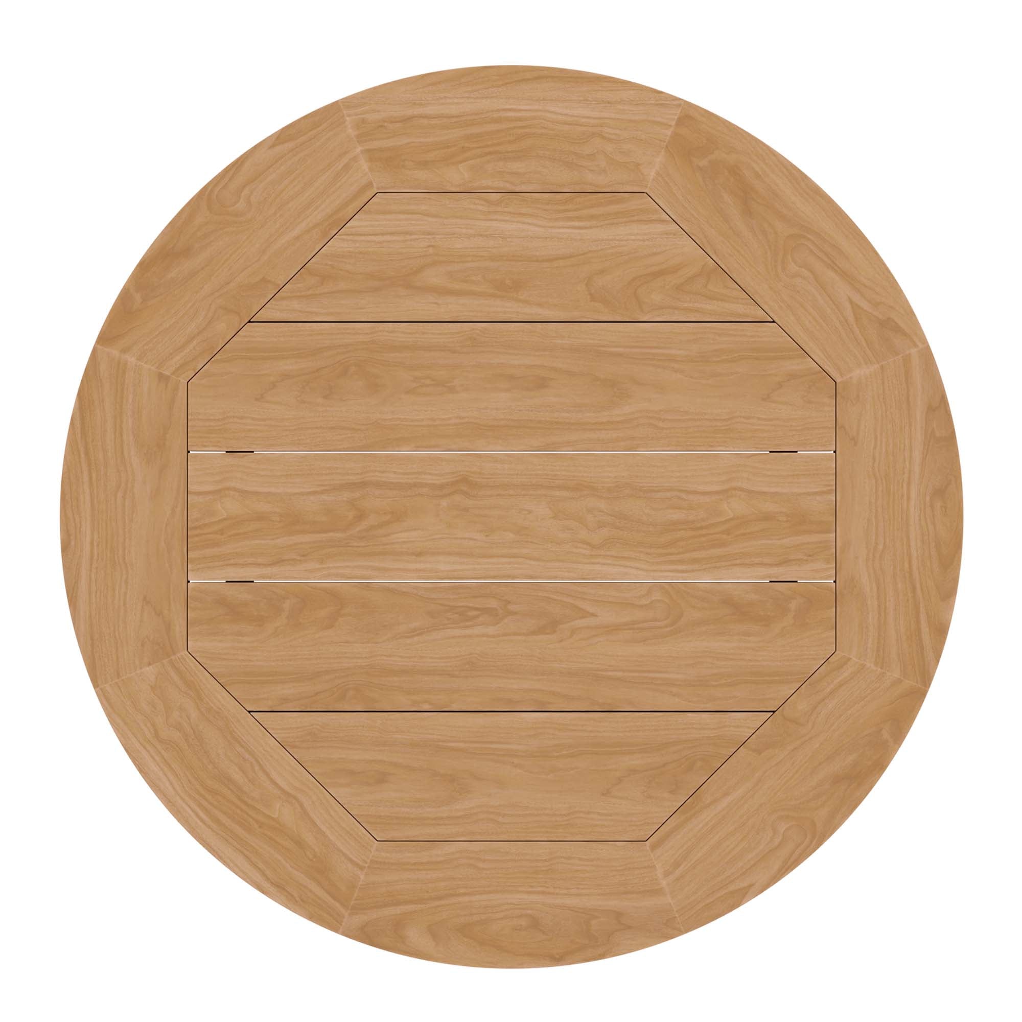 Modway Brisbane 6-Piece Teak Wood Outdoor Patio Set