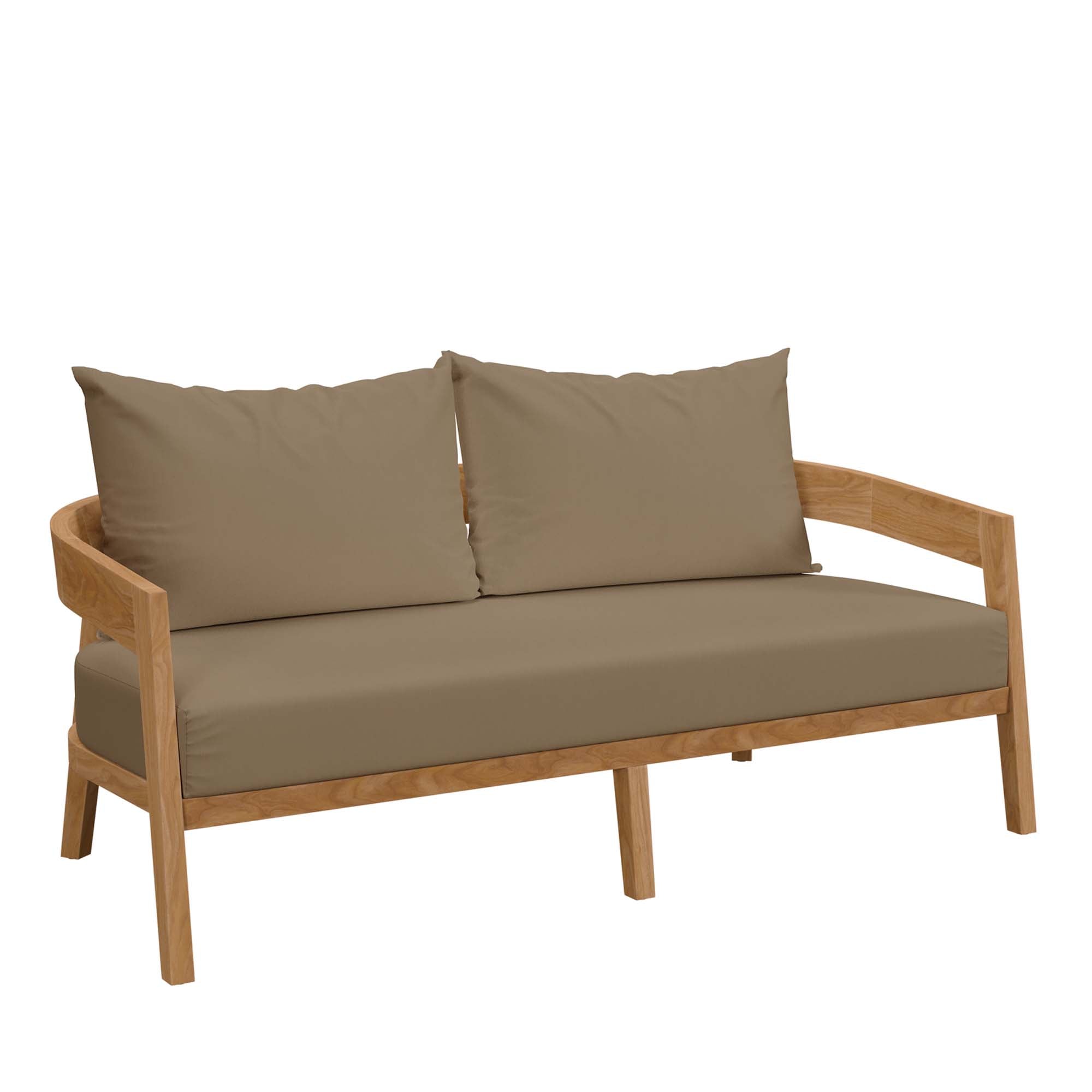 Modway Brisbane 3-Piece Teak Wood Outdoor Patio Set