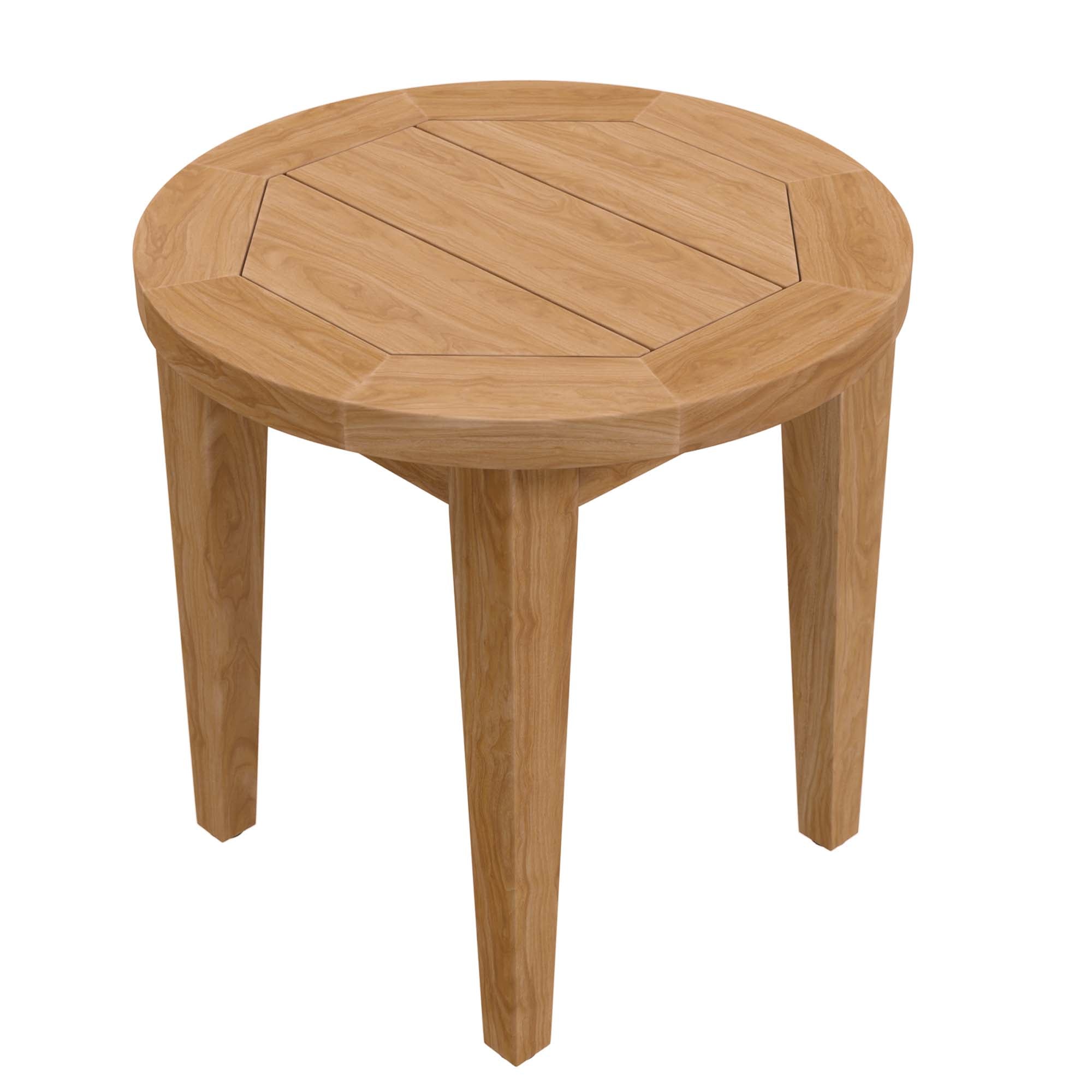 Modway Brisbane 3-Piece Teak Wood Outdoor Patio Set