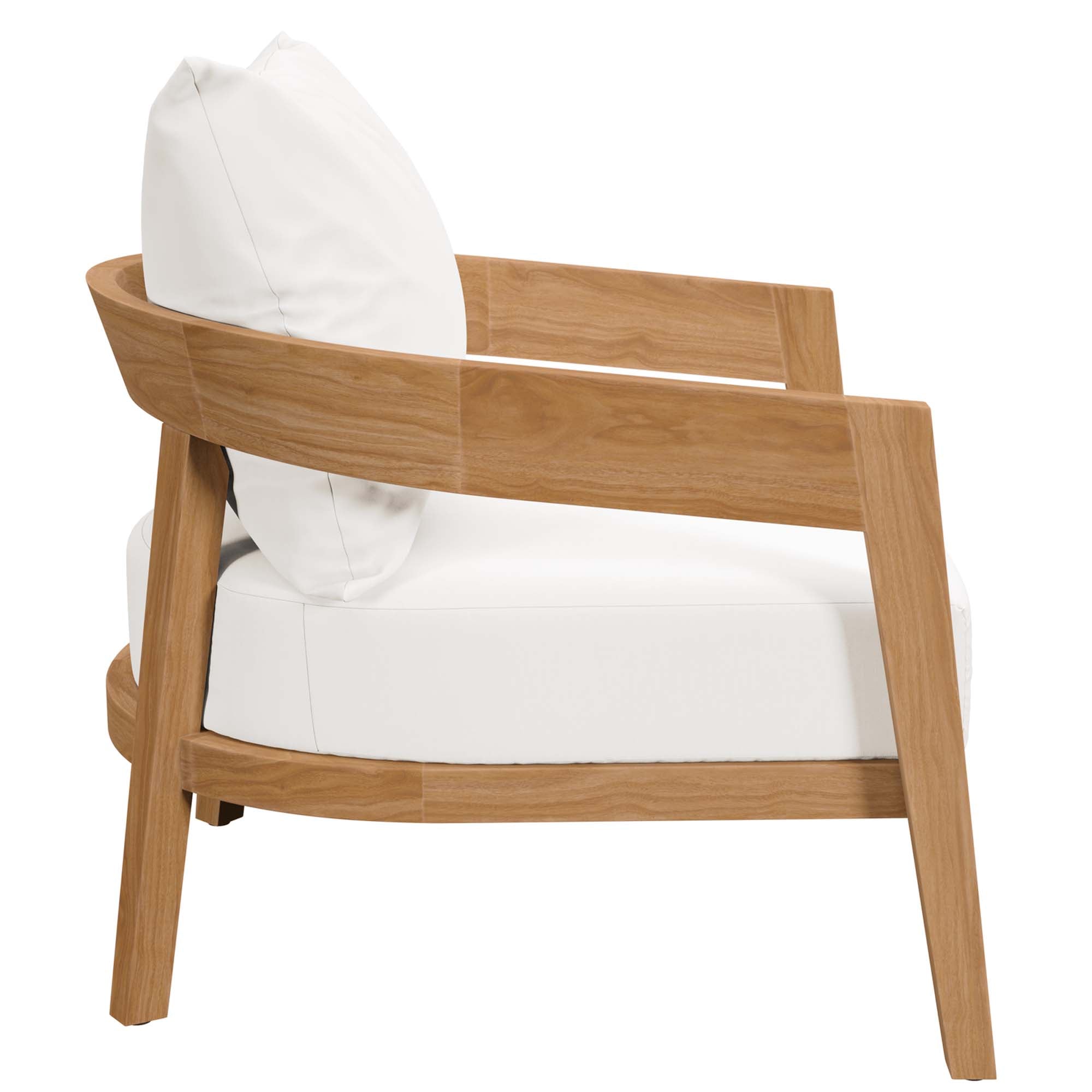 Modway Brisbane 3-Piece Teak Wood Outdoor Patio Set