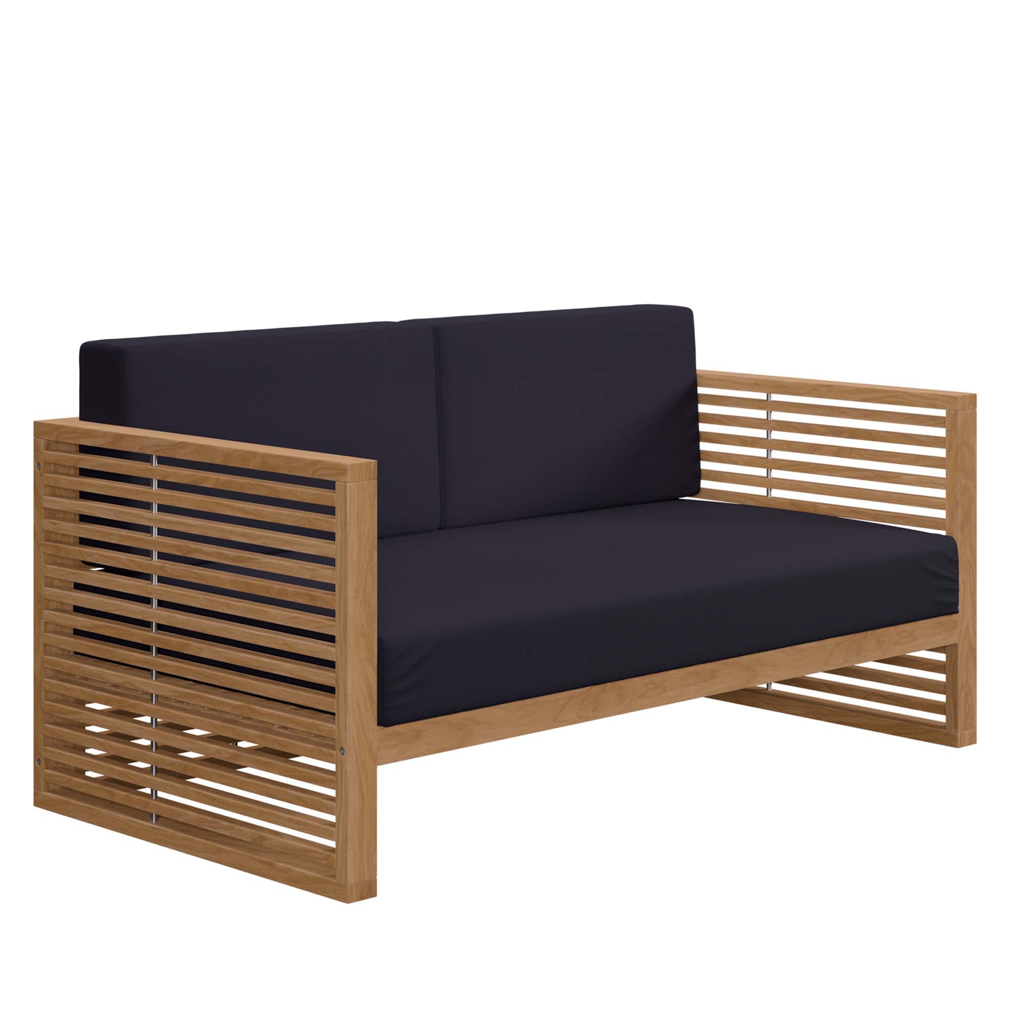 Modway Carlsbad 3-Piece Teak Wood Outdoor Patio Set