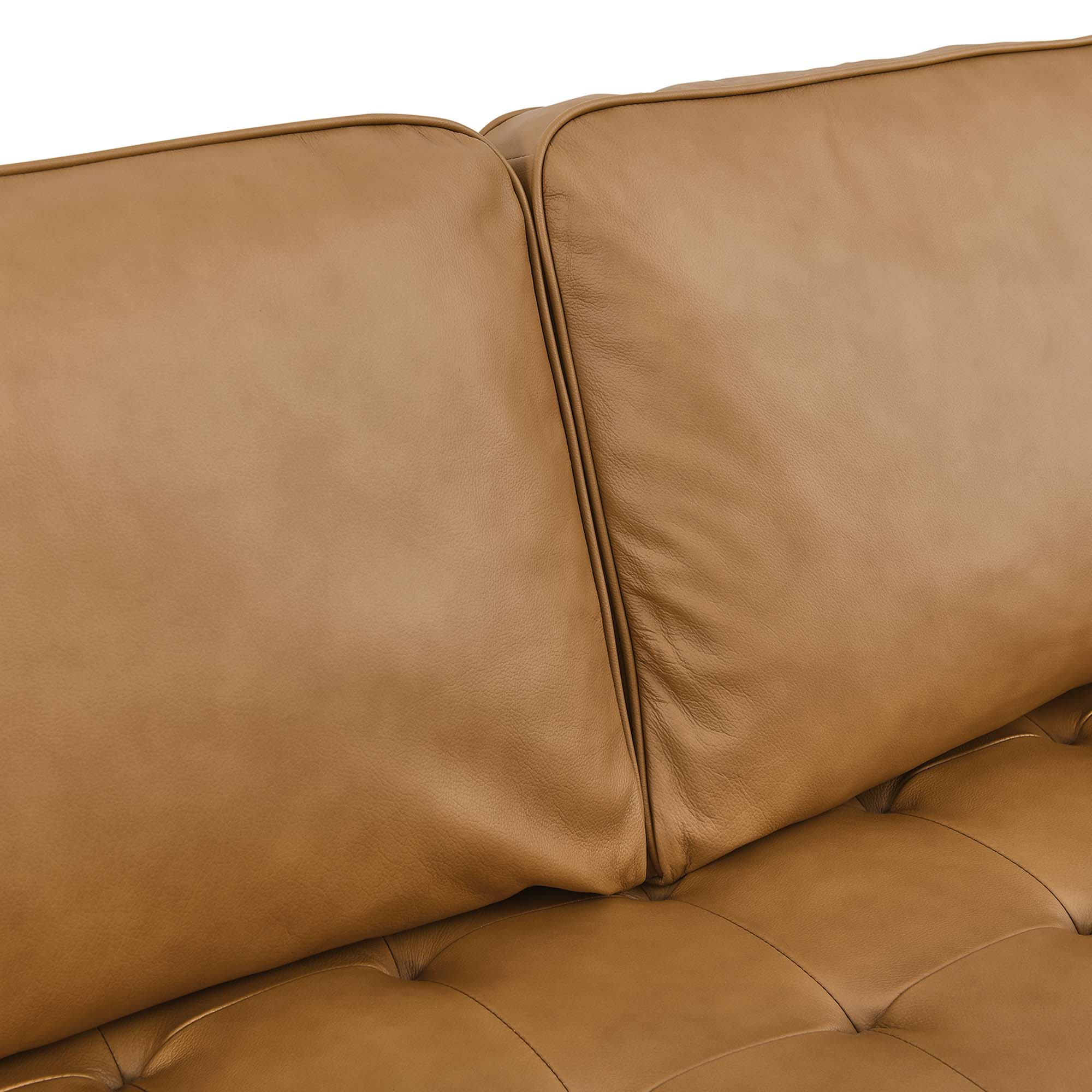 Modway Valour 98" Leather Sectional Sofa