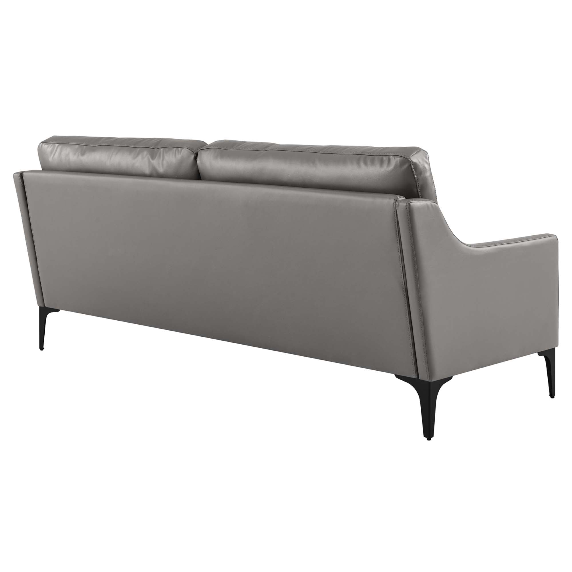 Modway Corland Leather Sofa
