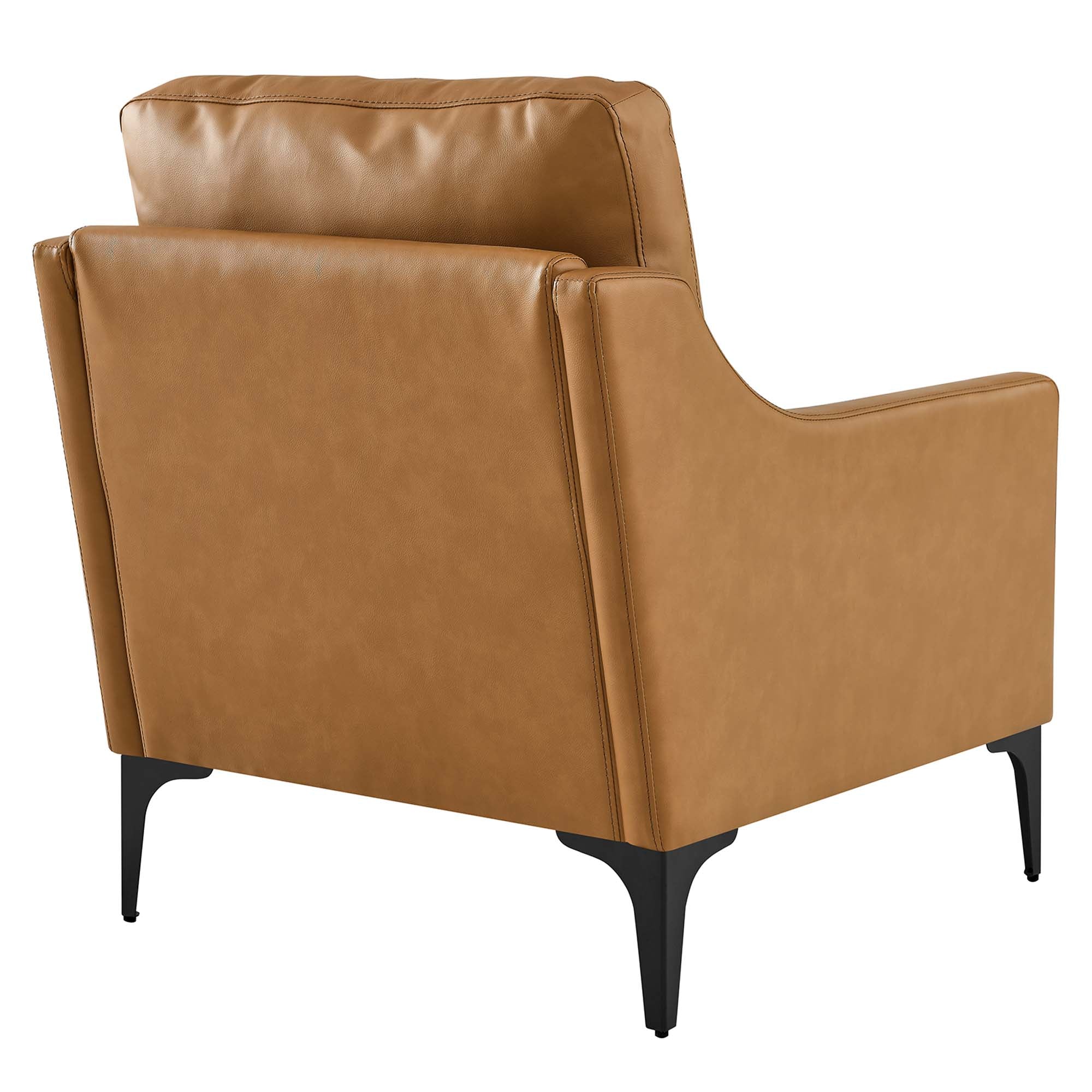 Modway Corland Leather Armchair