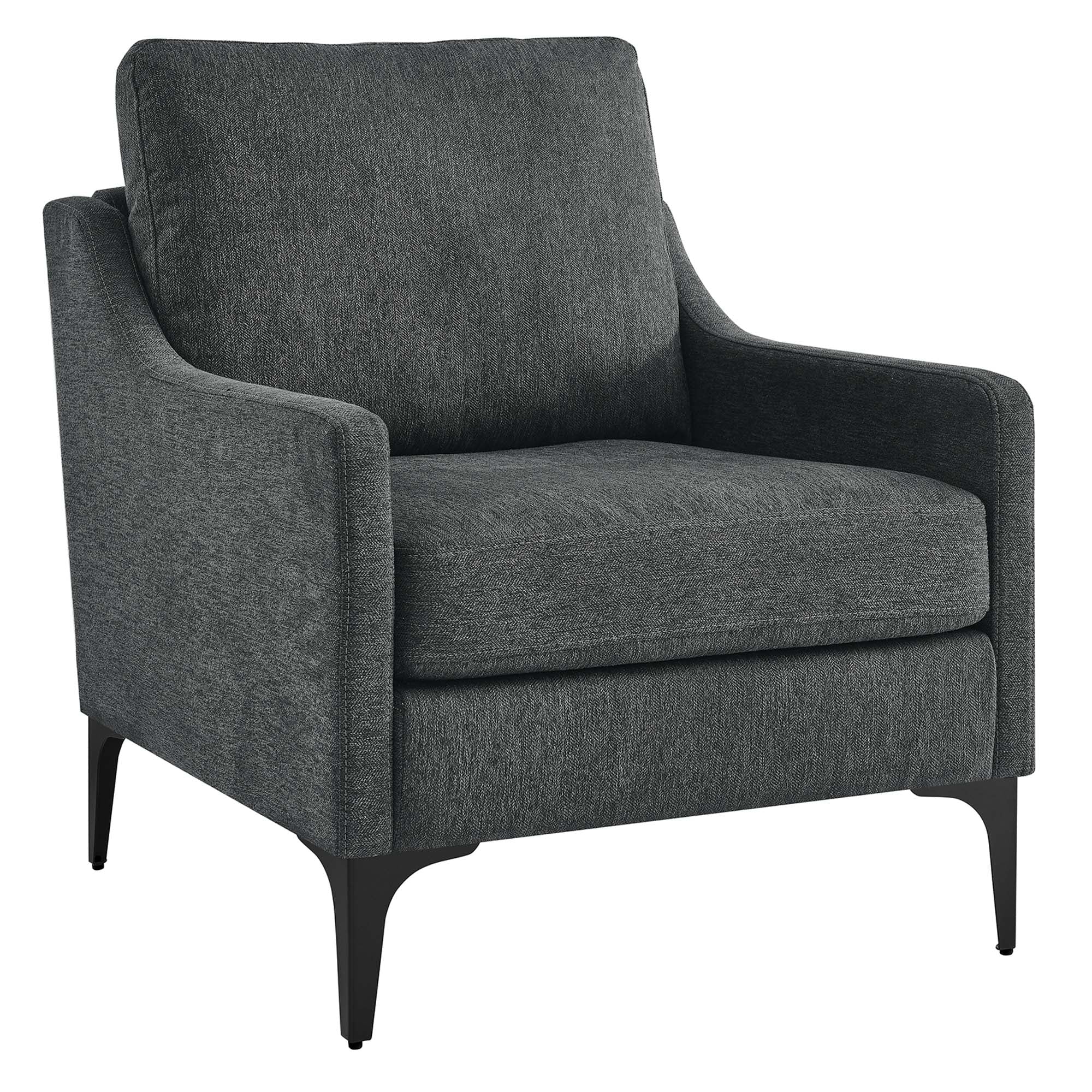 Modway Corland Upholstered Fabric Armchair