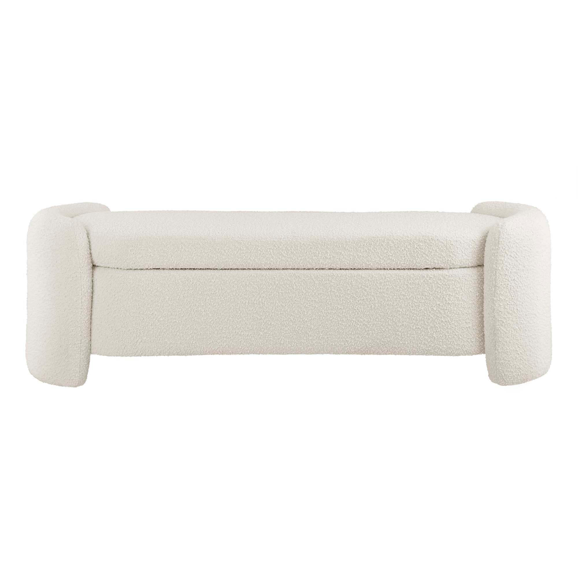 Modway Nebula Boucle Upholstered Bench
