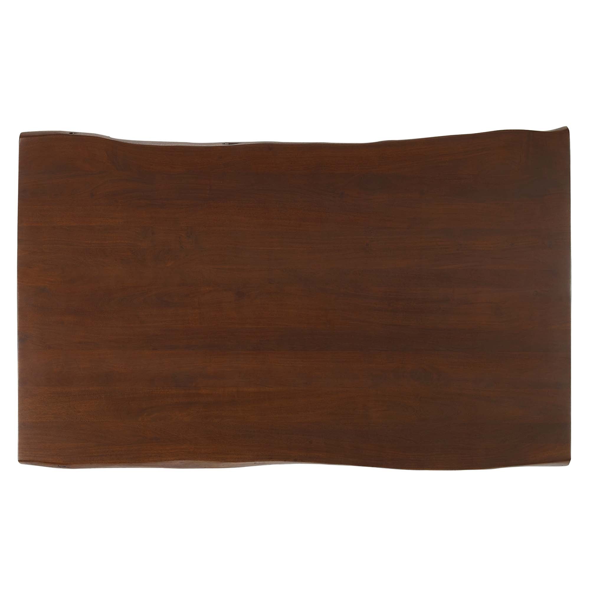 Modway Ardor 60" Live Edge Acacia Wood Acacia Wood Dining Table