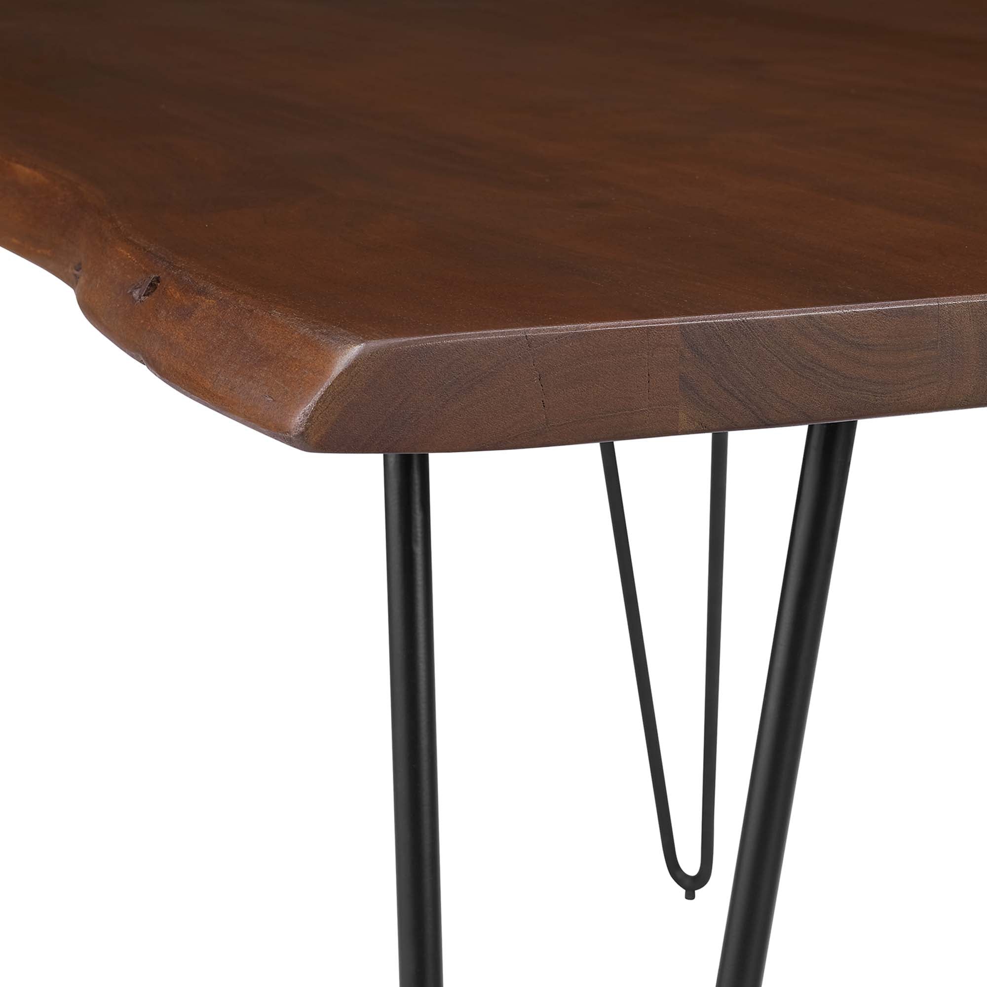 Modway Ardor 60" Live Edge Acacia Wood Acacia Wood Dining Table
