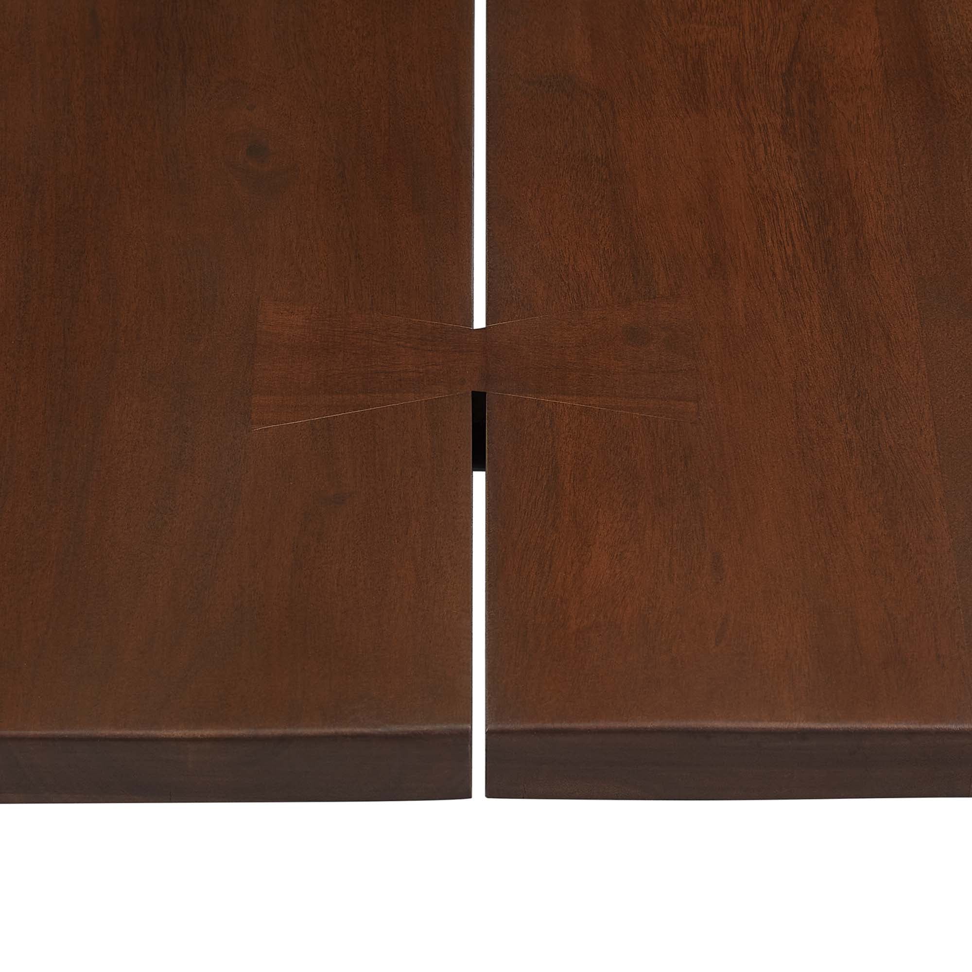 Modway Viggo 74" Live Edge Acacia Wood Dining Table