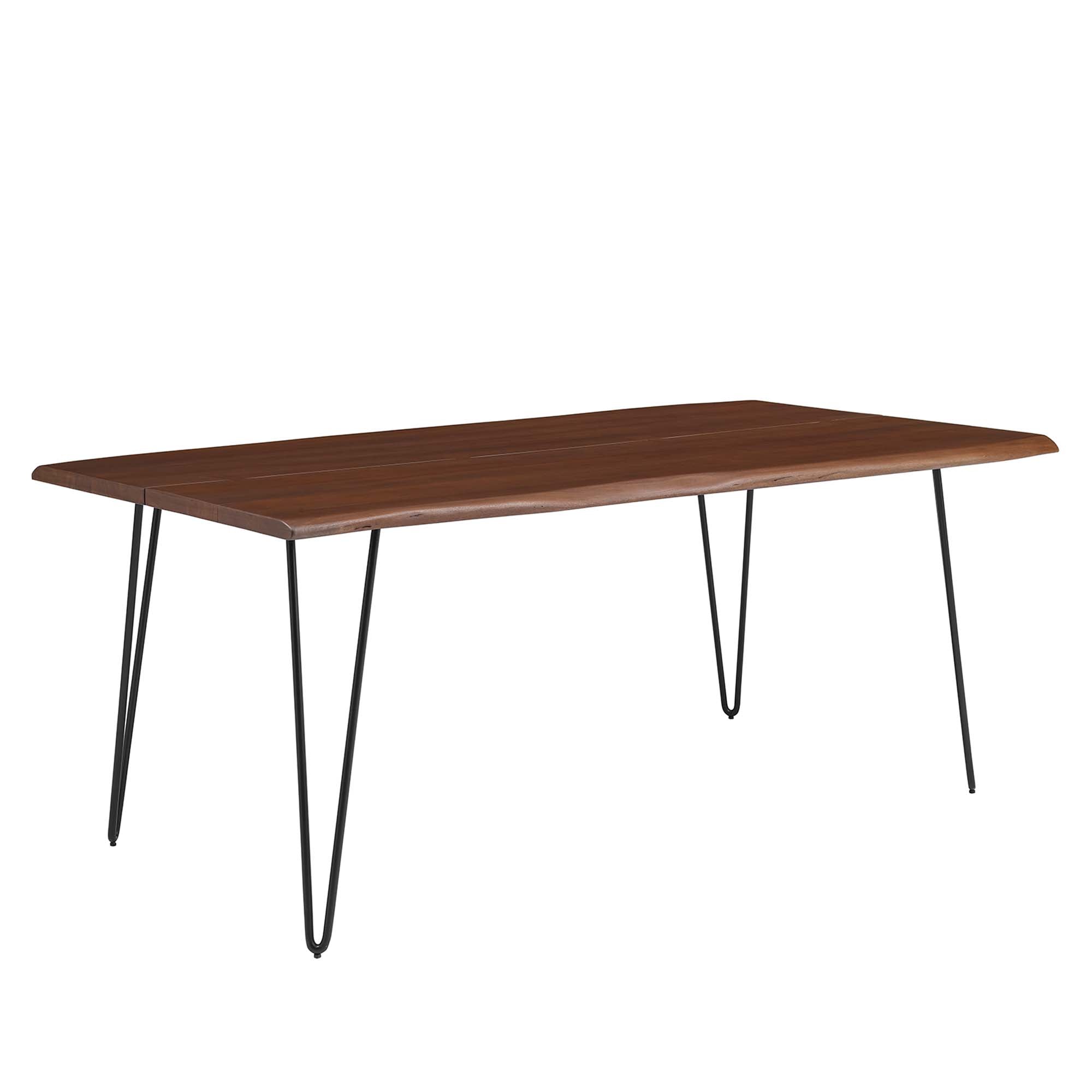 Modway Ardor 74" Live Edge Acacia Wood Acacia Wood Dining Table