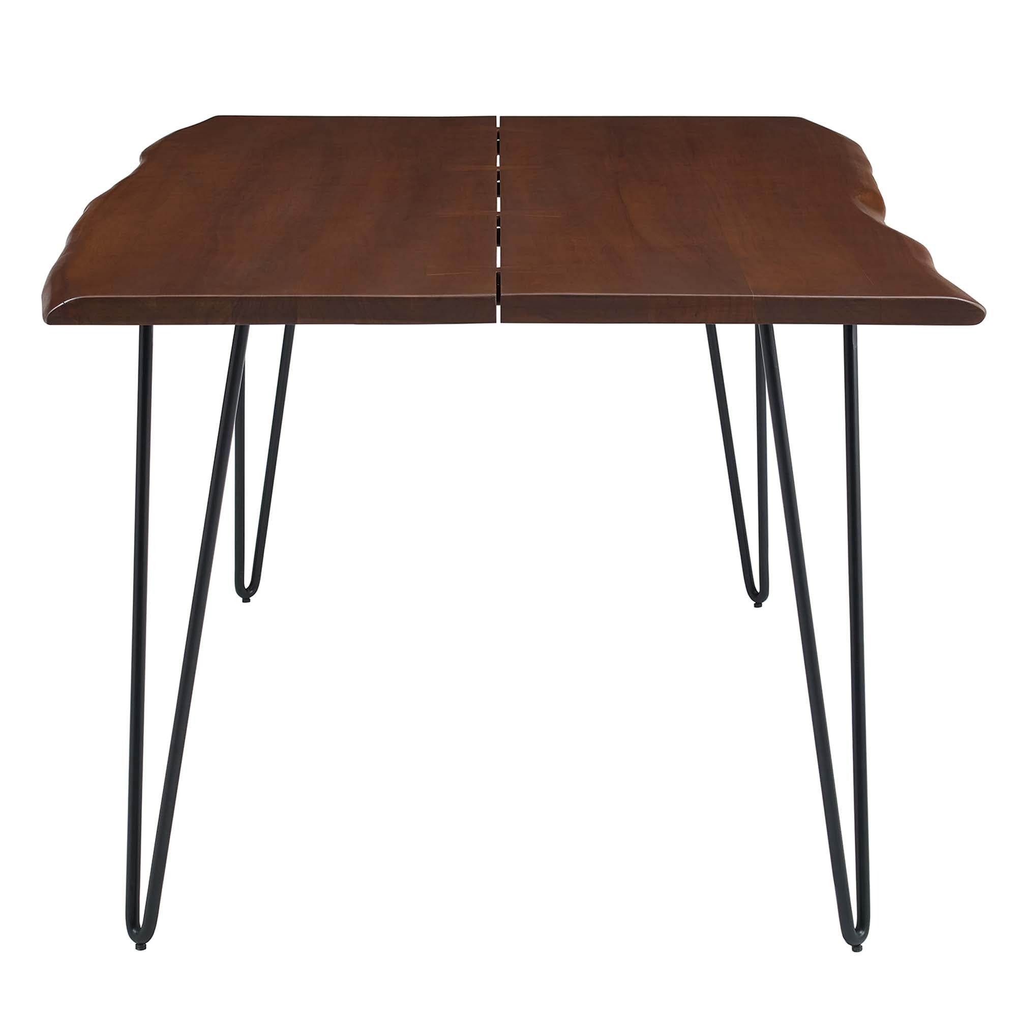 Modway Ardor 74" Live Edge Acacia Wood Acacia Wood Dining Table