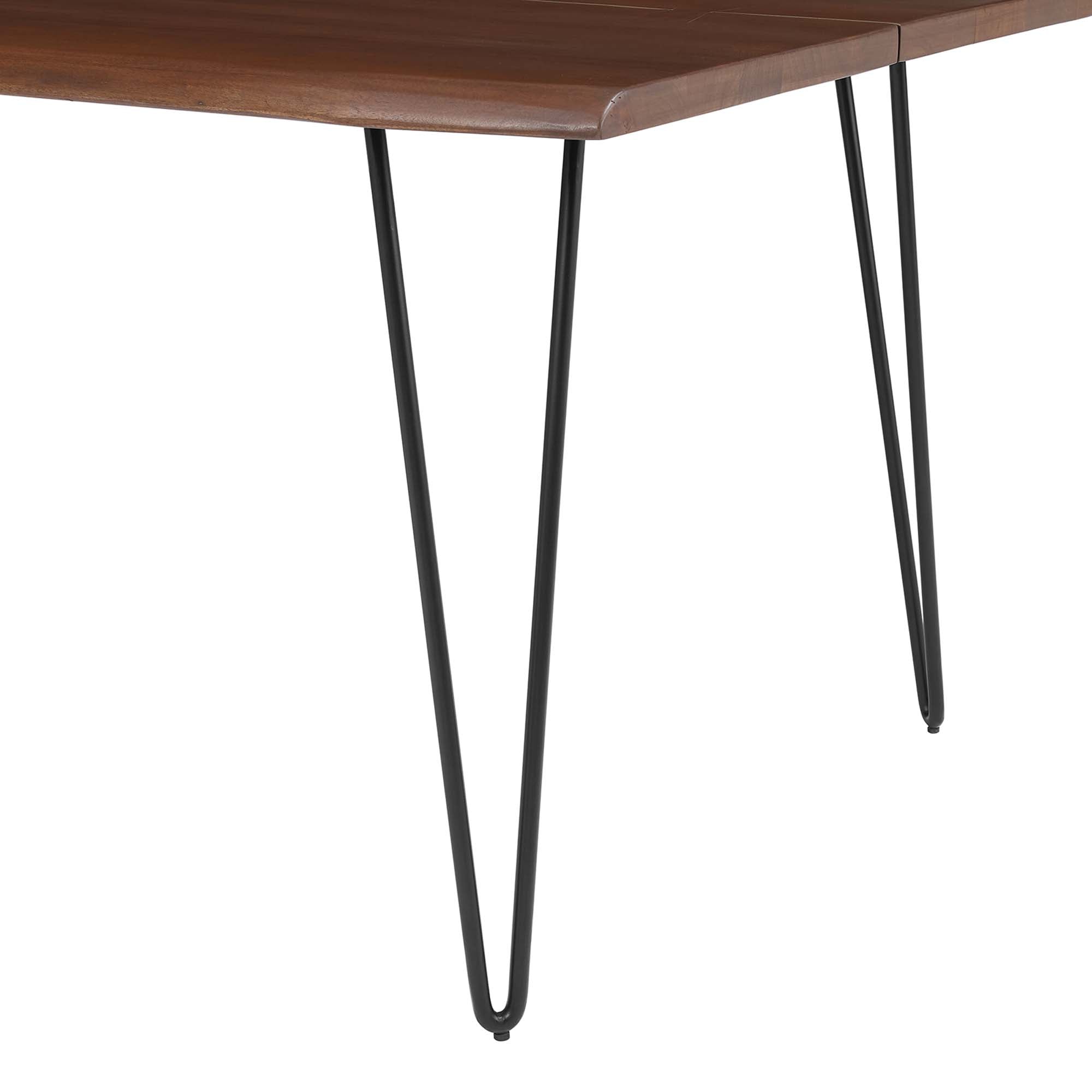 Modway Ardor 74" Live Edge Acacia Wood Acacia Wood Dining Table