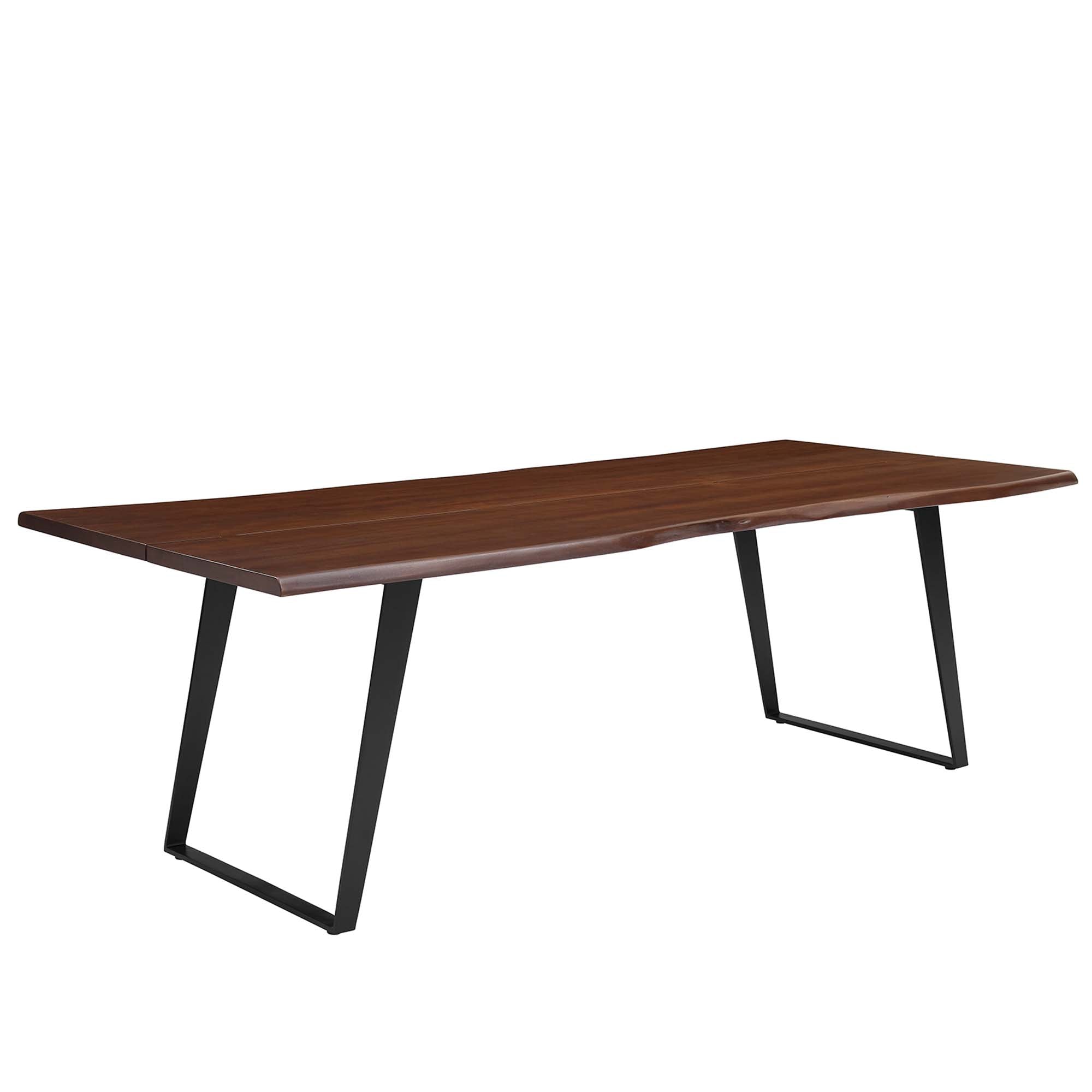 Modway Viggo 96" Live Edge Acacia Wood Acacia Wood Dining Table