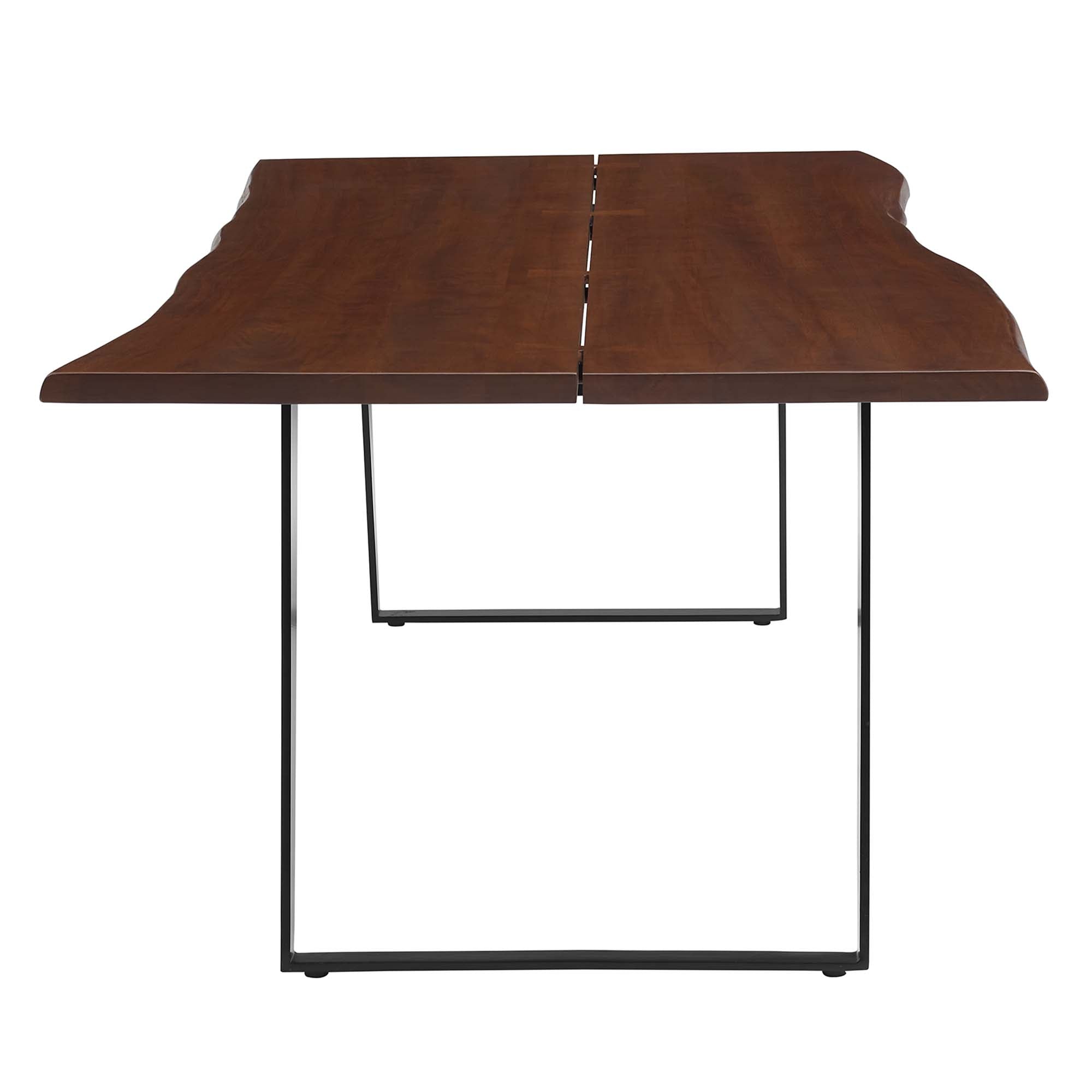 Modway Viggo 96" Live Edge Acacia Wood Acacia Wood Dining Table