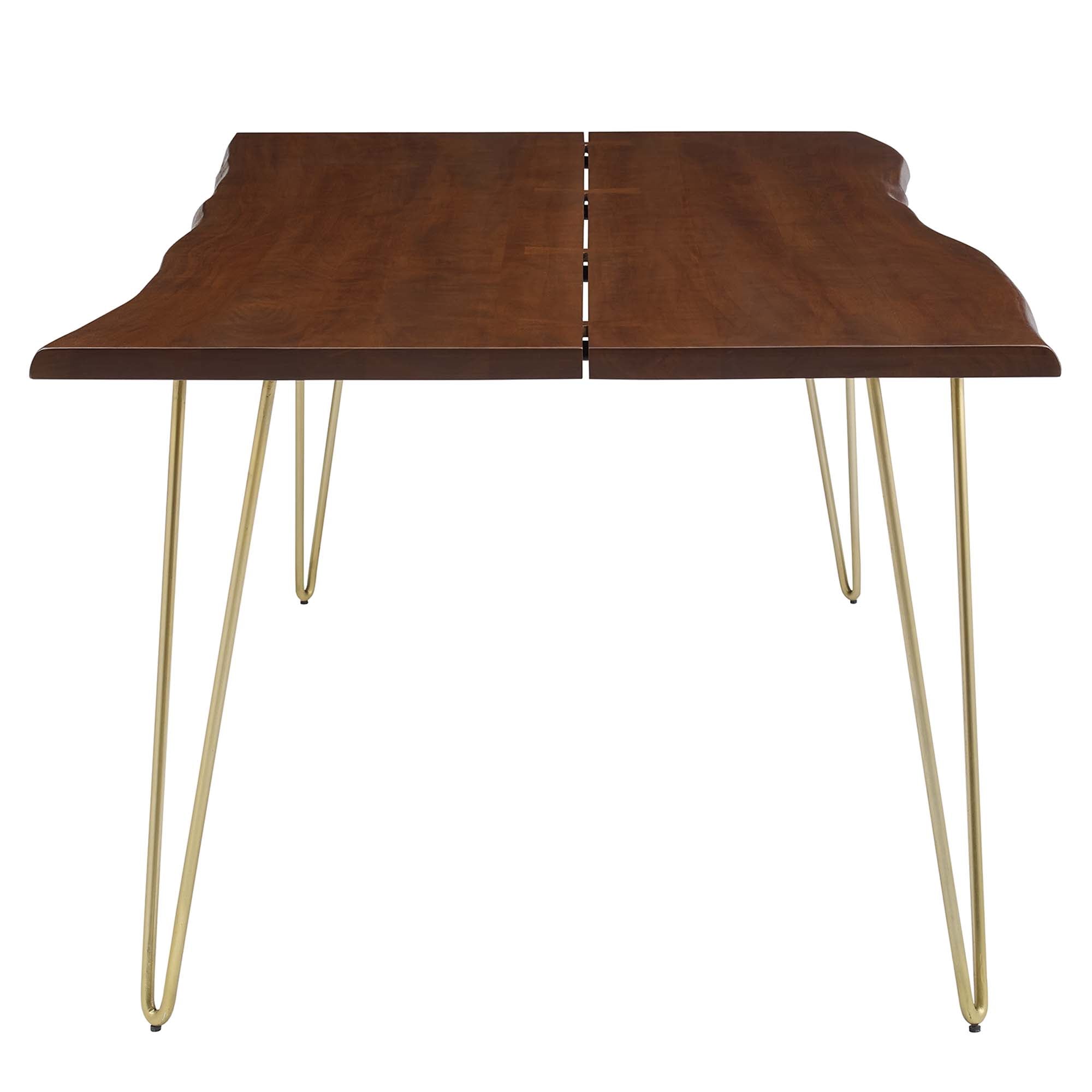 Modway Ardor 96" Live Edge Acacia Wood Acacia Wood Dining Table