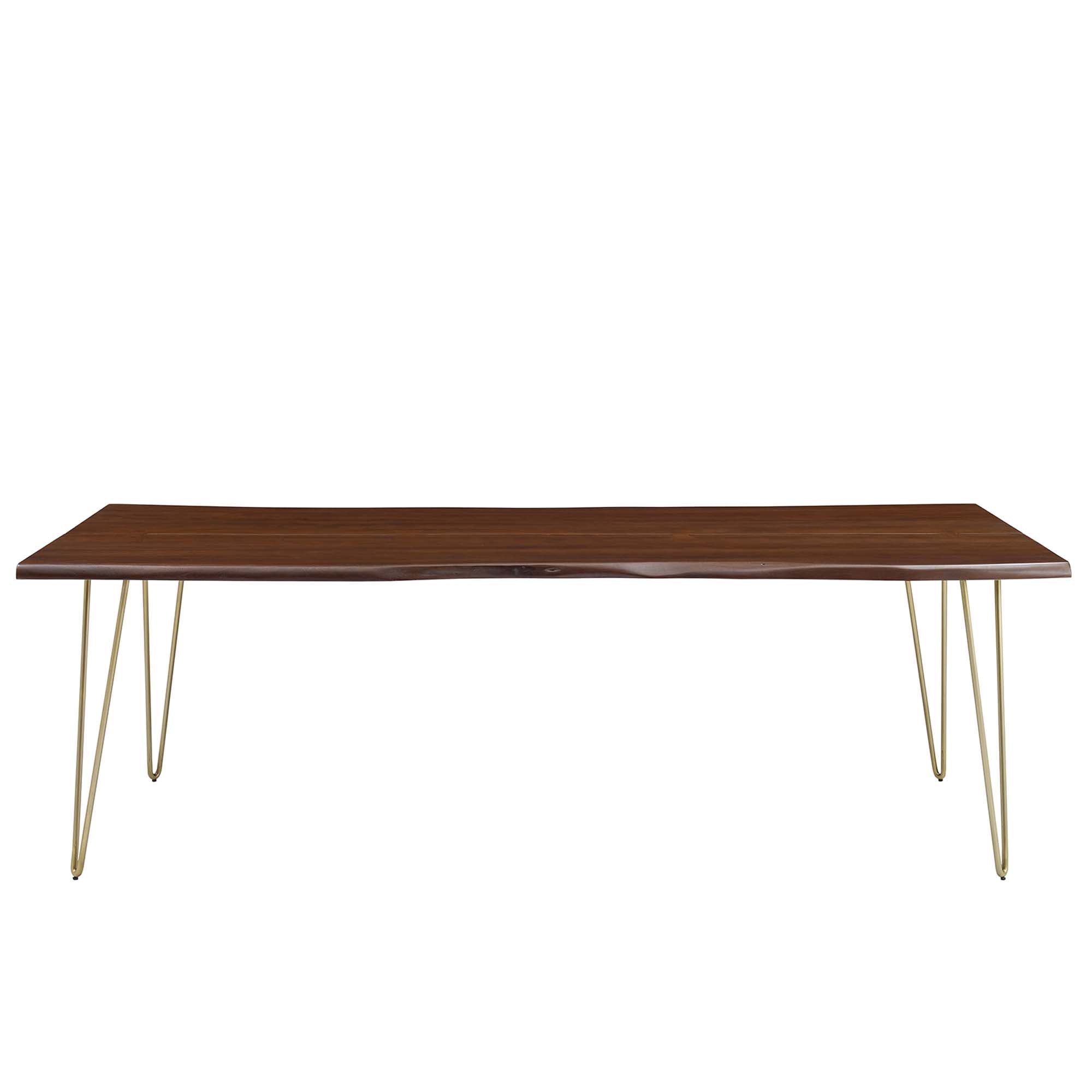 Modway Ardor 96" Live Edge Acacia Wood Acacia Wood Dining Table