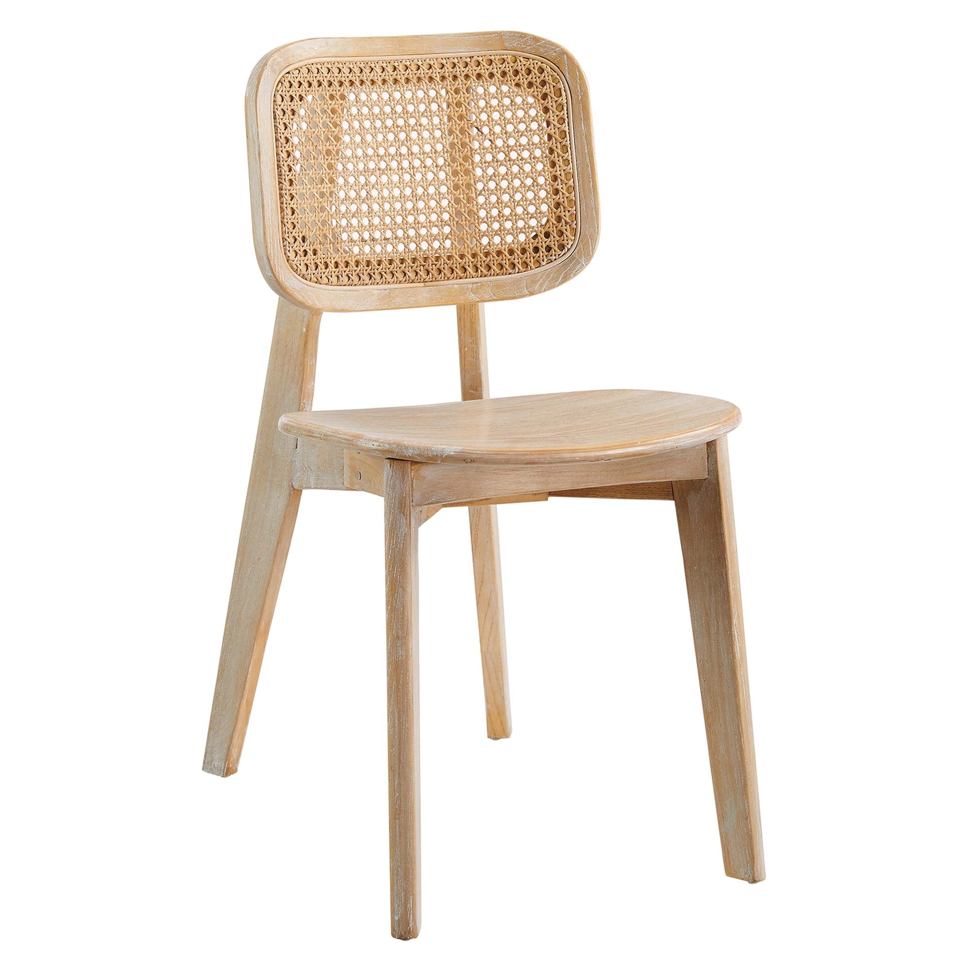 Modway Habitat Wood Dining Side Chair Set of 2
