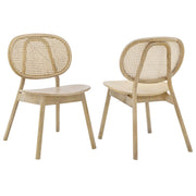 Modway Malina Wood Dining Side Chair Set of 2