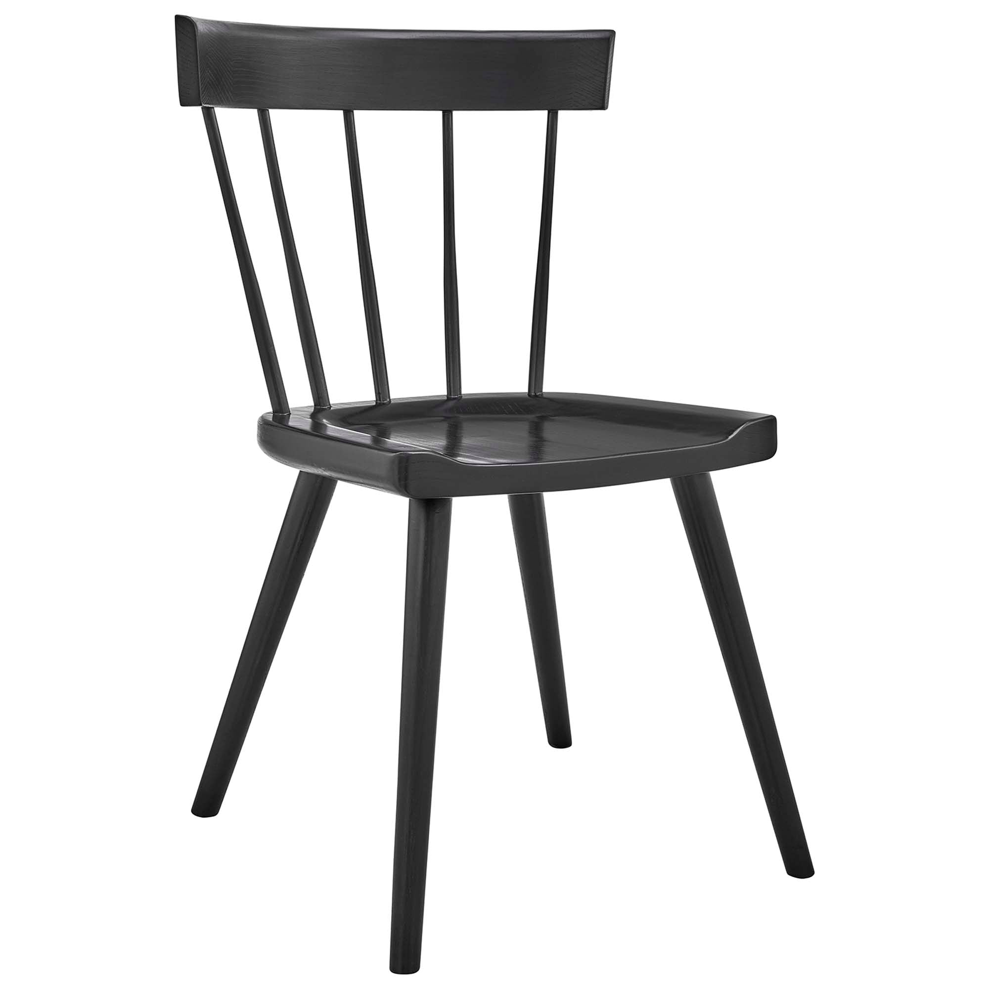 Modway Sutter Wood Dining Side Chair Set of 2