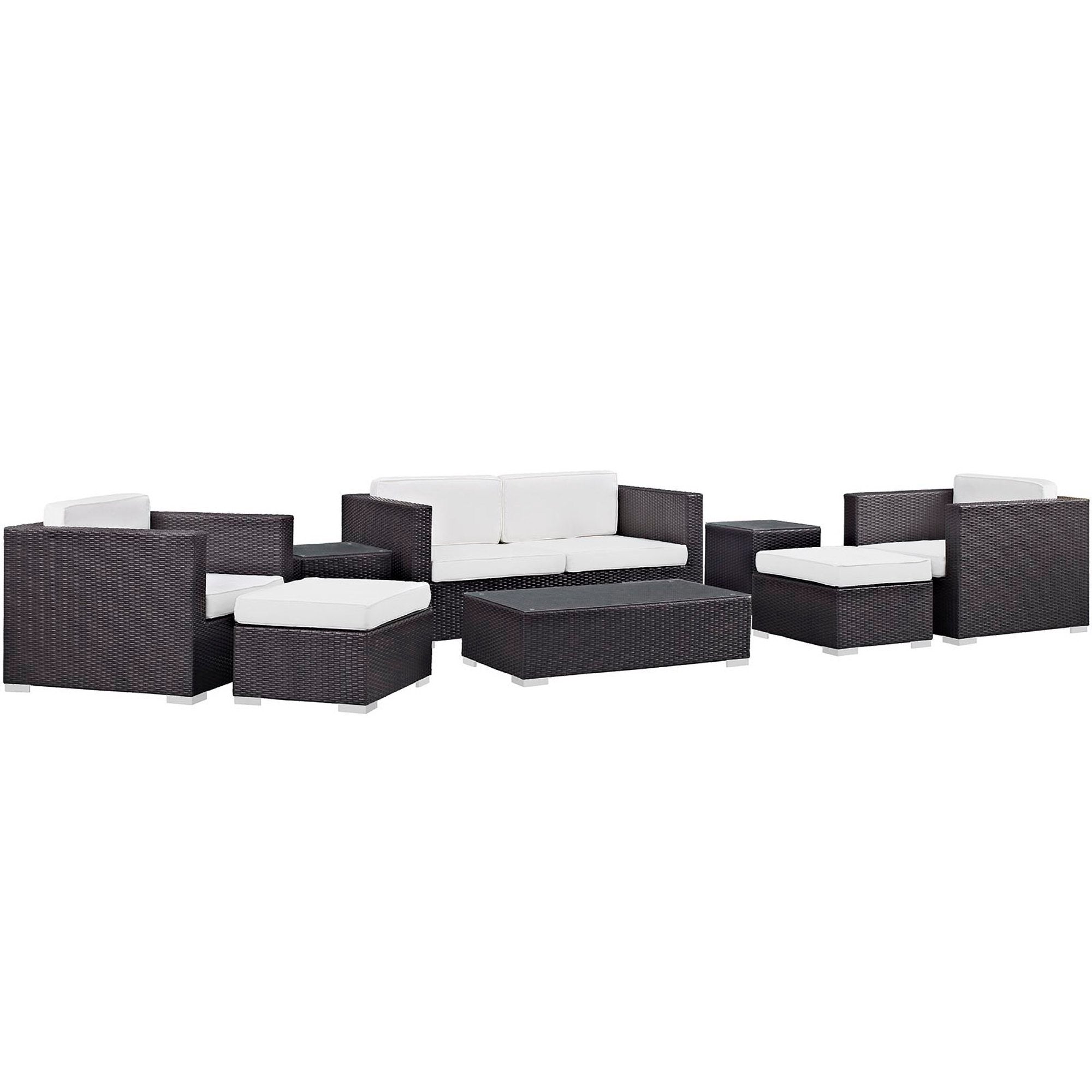 Modway Venice 8 Piece Outdoor Patio Sofa Set