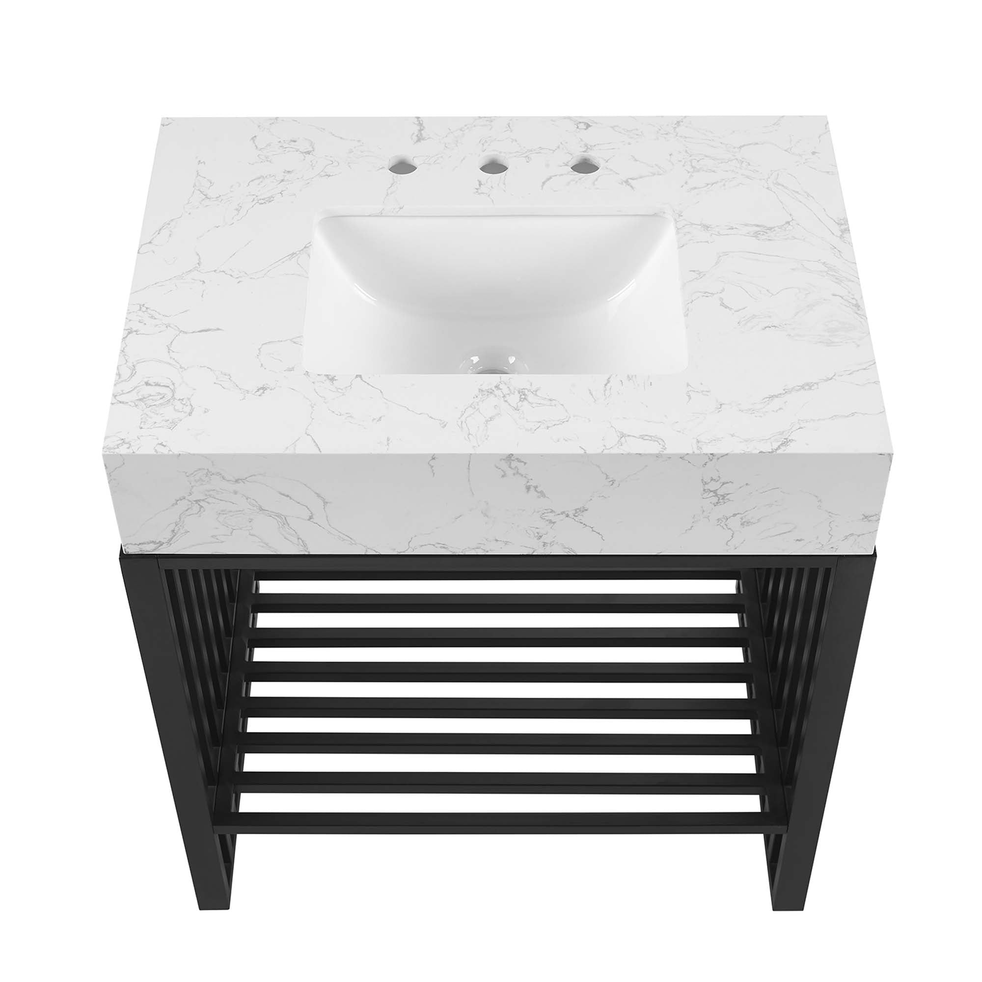 Modway Gridiron 30" Bathroom Vanity