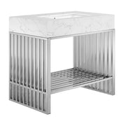 Modway Gridiron 36" Bathroom Vanity