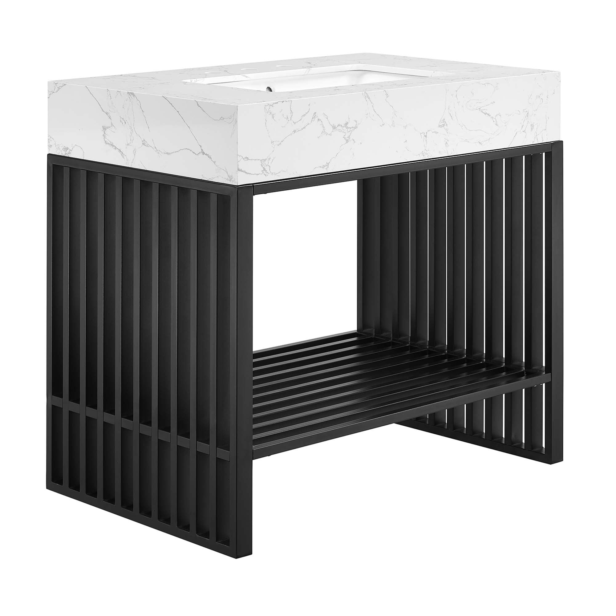 Modway Gridiron 36" Bathroom Vanity