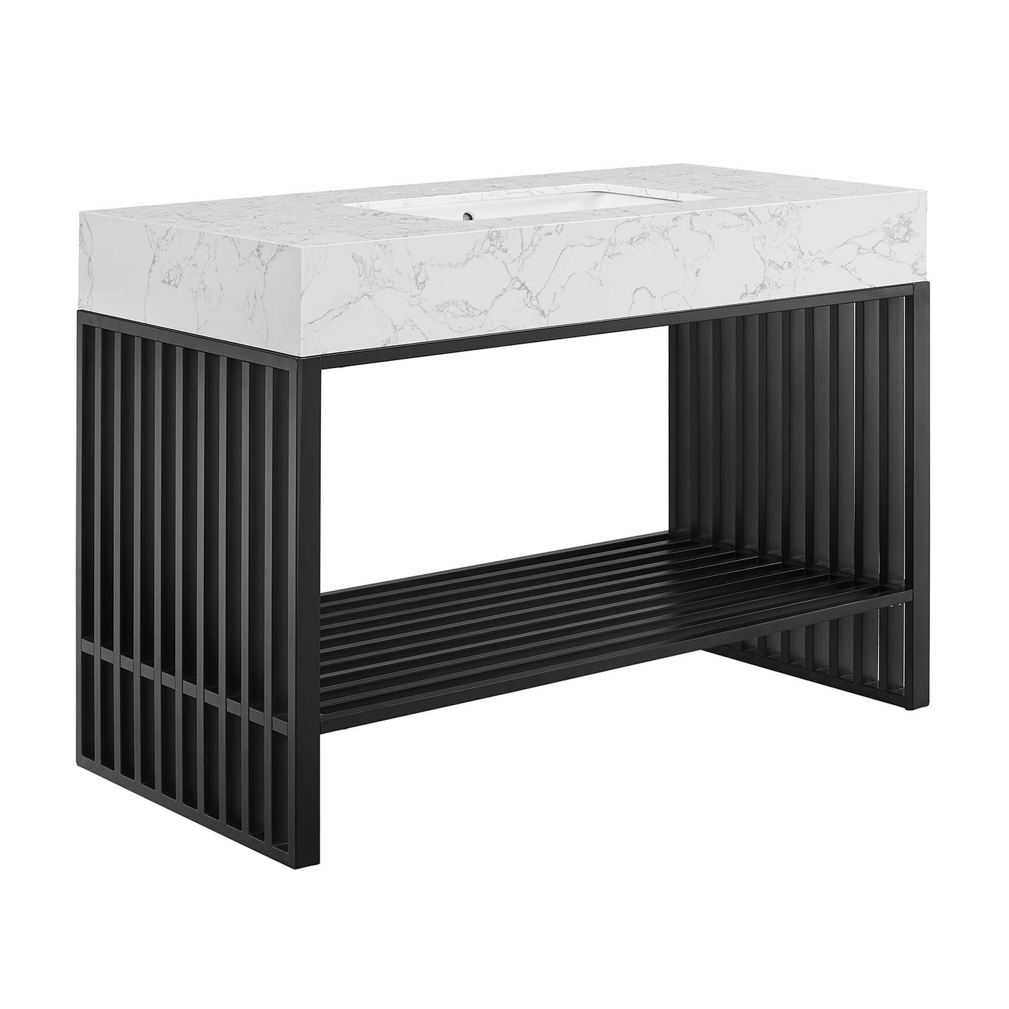 Modway Gridiron 48" Bathroom Vanity