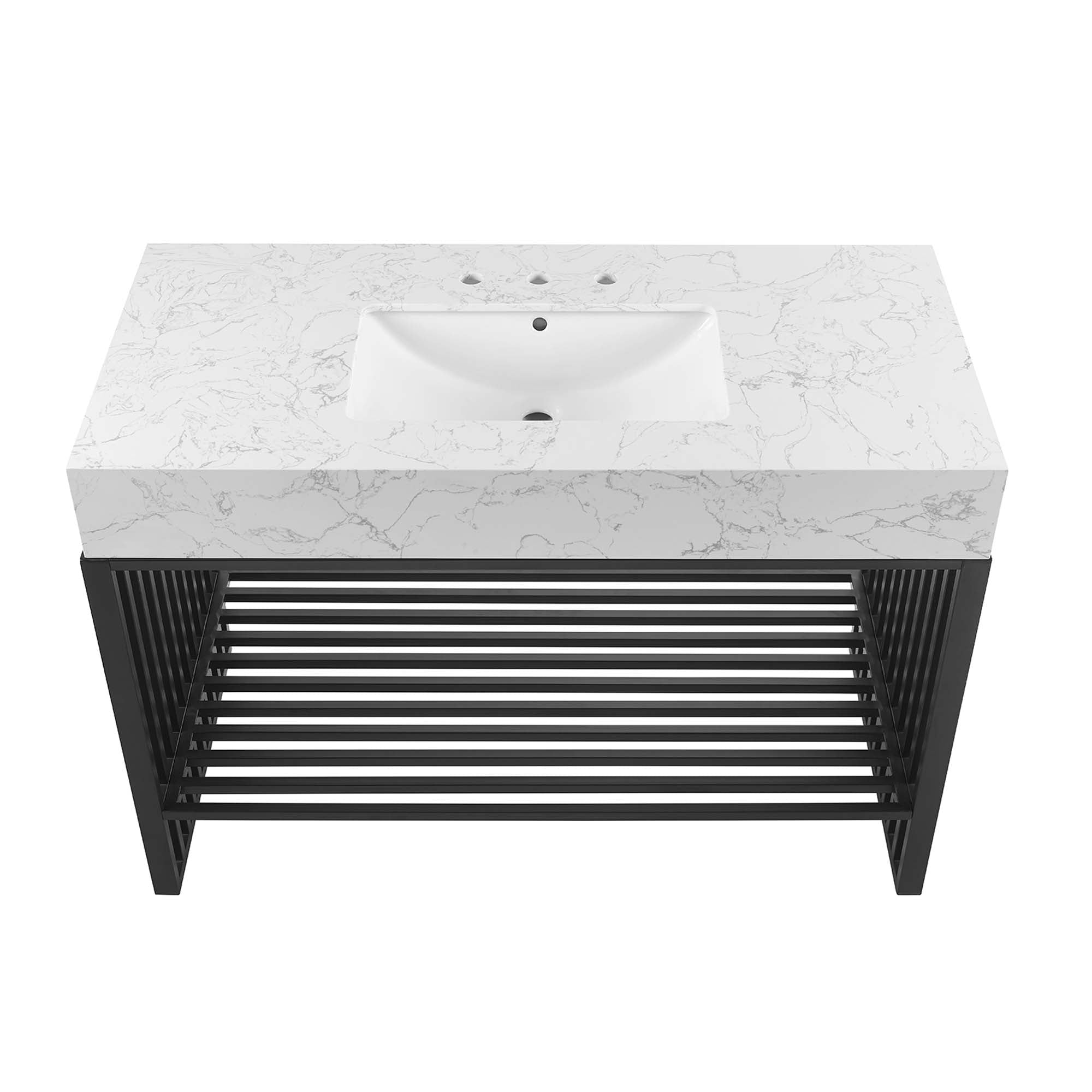 Modway Gridiron 48" Bathroom Vanity