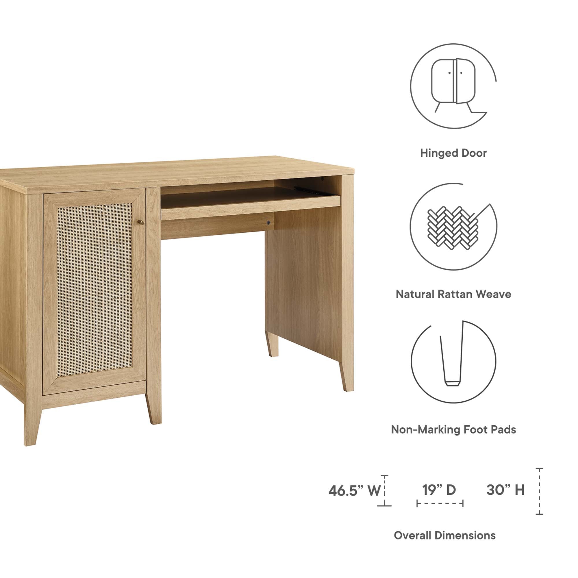 Modway Soma 47" Office Desk